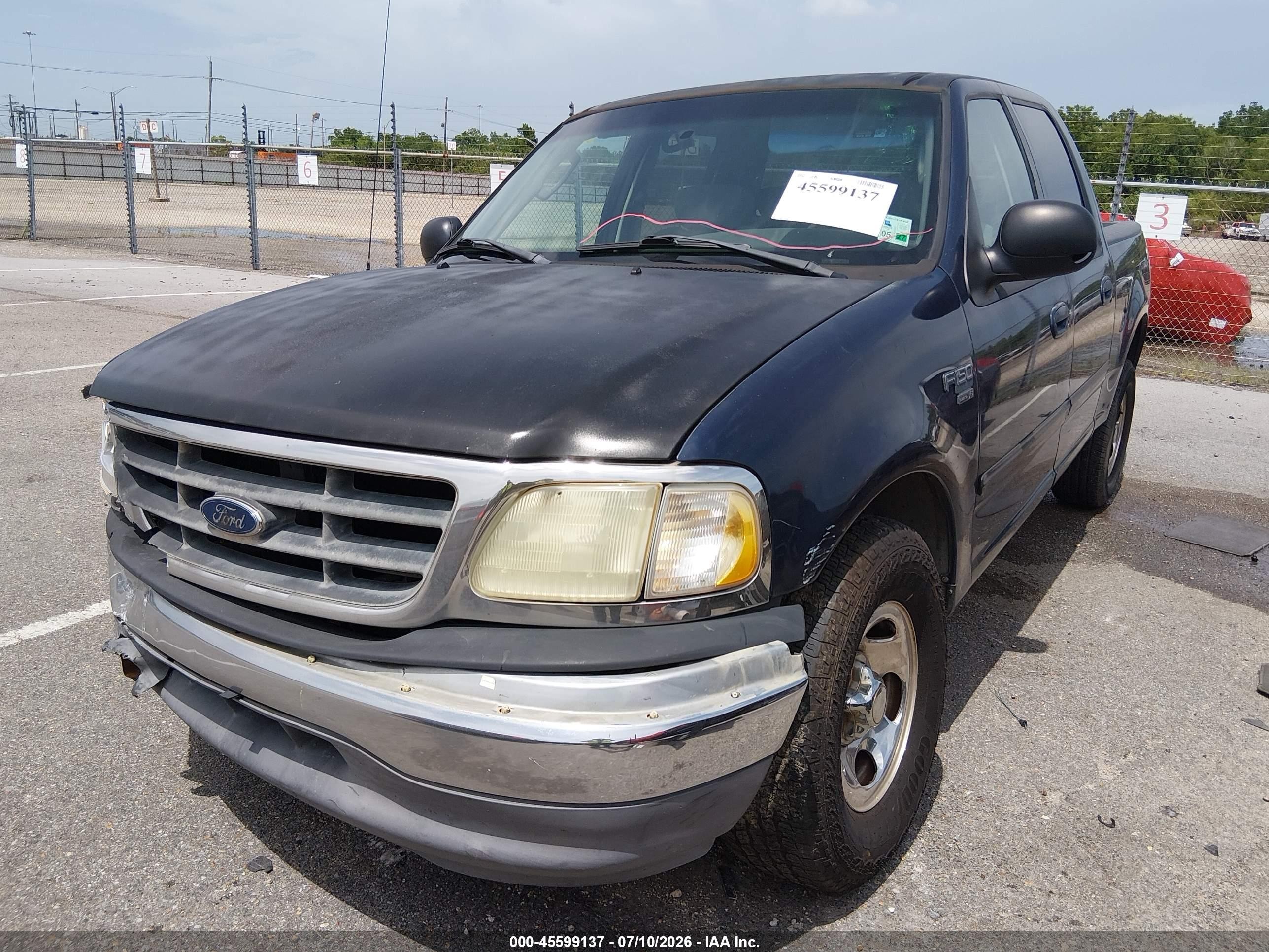 2003 Ford F-150 Lariat/xlt Blue vin: 1FTRW07L73KB83704