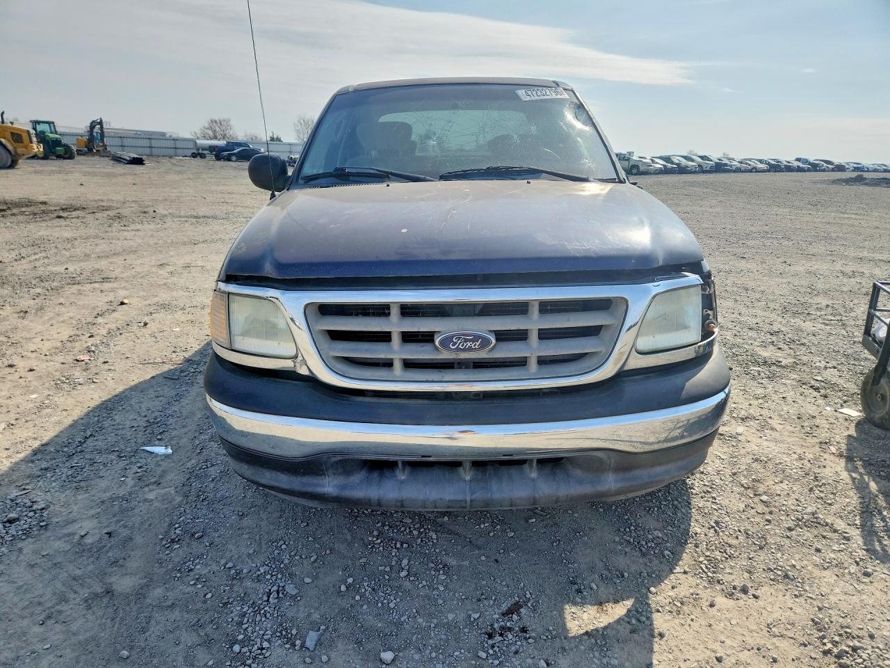 2003 Ford F150 Supercrew Blue vin: 1FTRW07L73KD50272