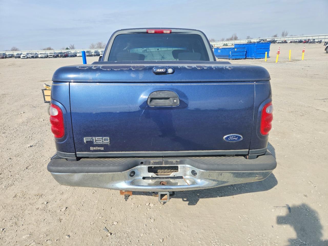 2003 Ford F150 Supercrew Blue vin: 1FTRW07L73KD50272