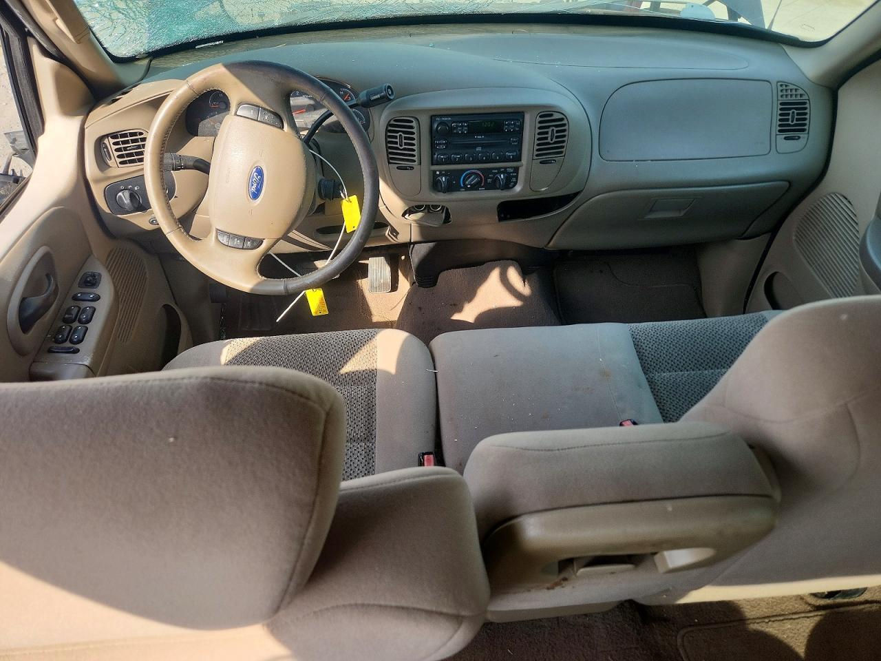 2003 Ford F150 Supercrew Blue vin: 1FTRW07L73KD50272