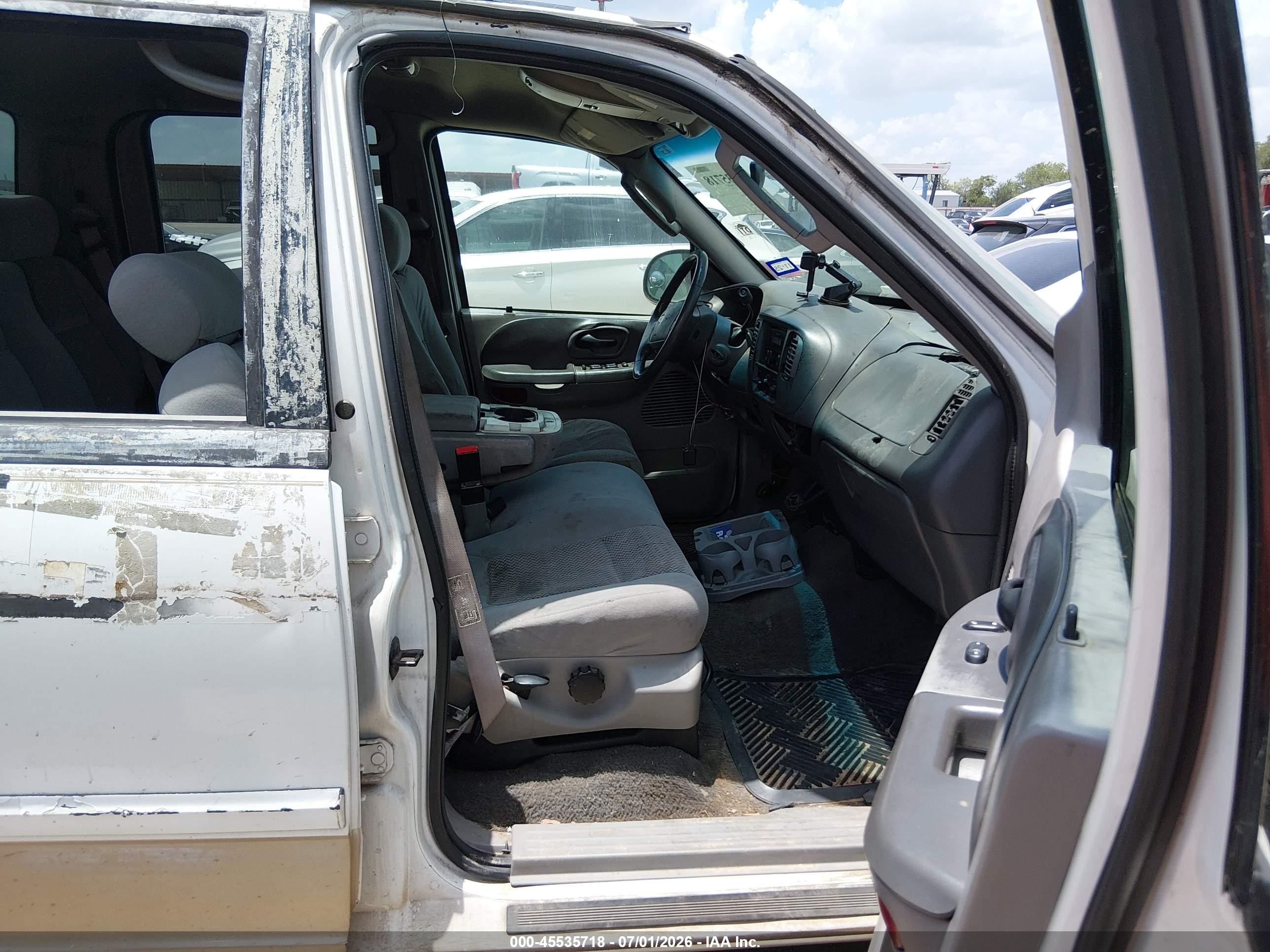 2003 Ford F-150 Lariat/xlt White vin: 1FTRW07L73KD50286