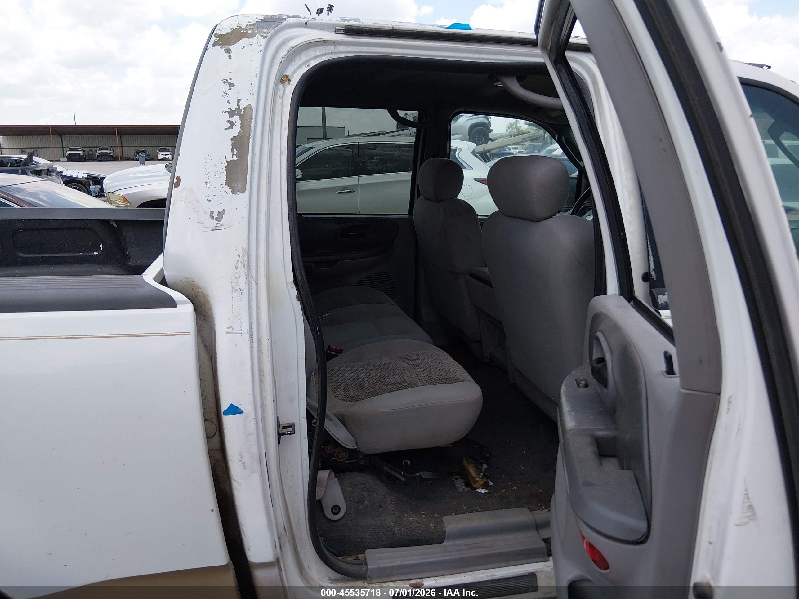 2003 Ford F-150 Lariat/xlt White vin: 1FTRW07L73KD50286