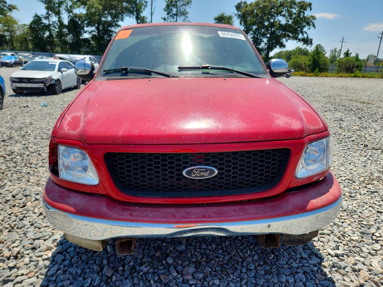 2001 Ford F150 Supercrew Red vin: 1FTRW07L81KA08925