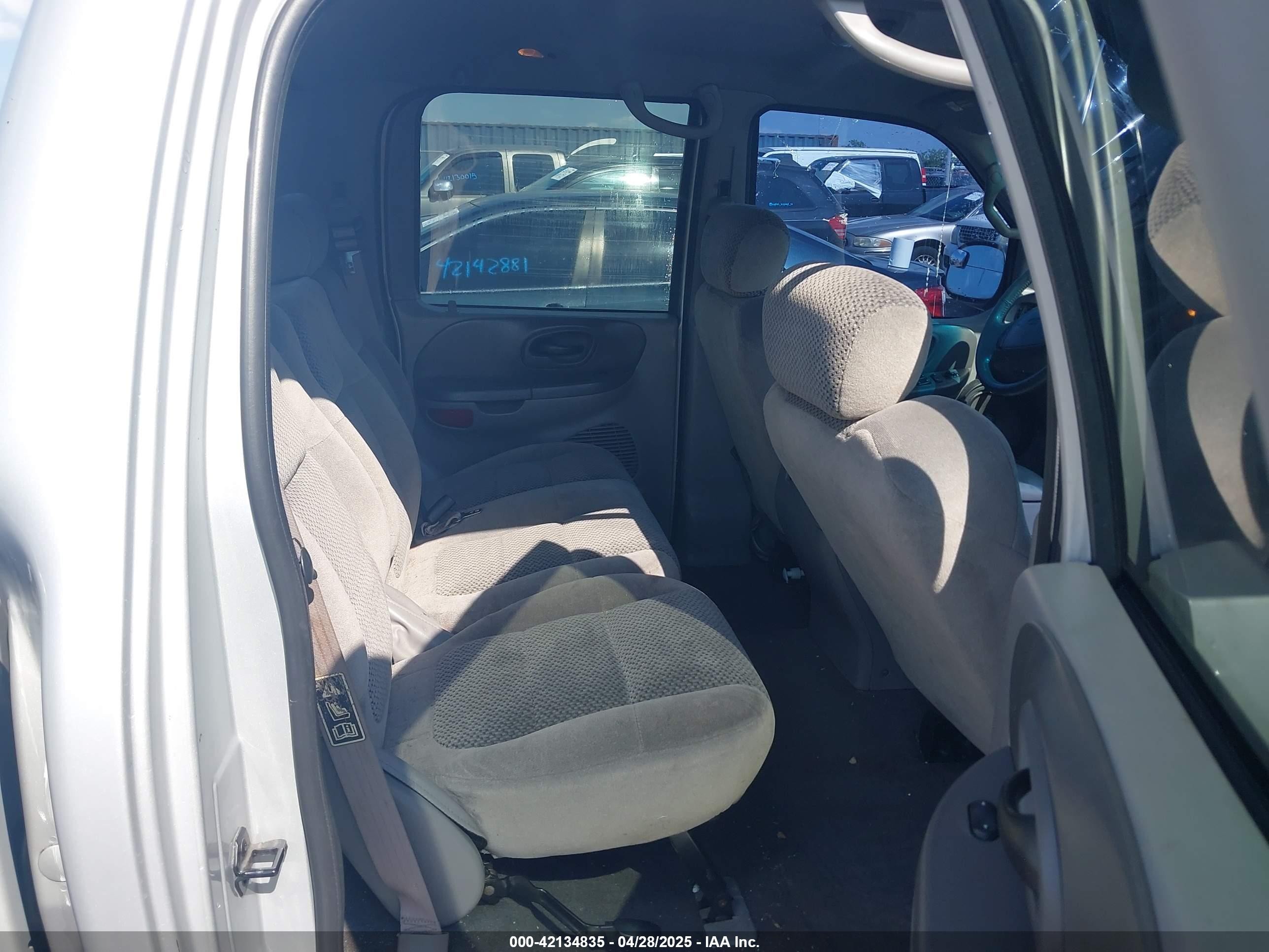 2001 Ford F-150 Supercrew Harley-davidson Edition/king Ranch Edition/lariat/xlt Silver vin: 1FTRW07L81KA32285