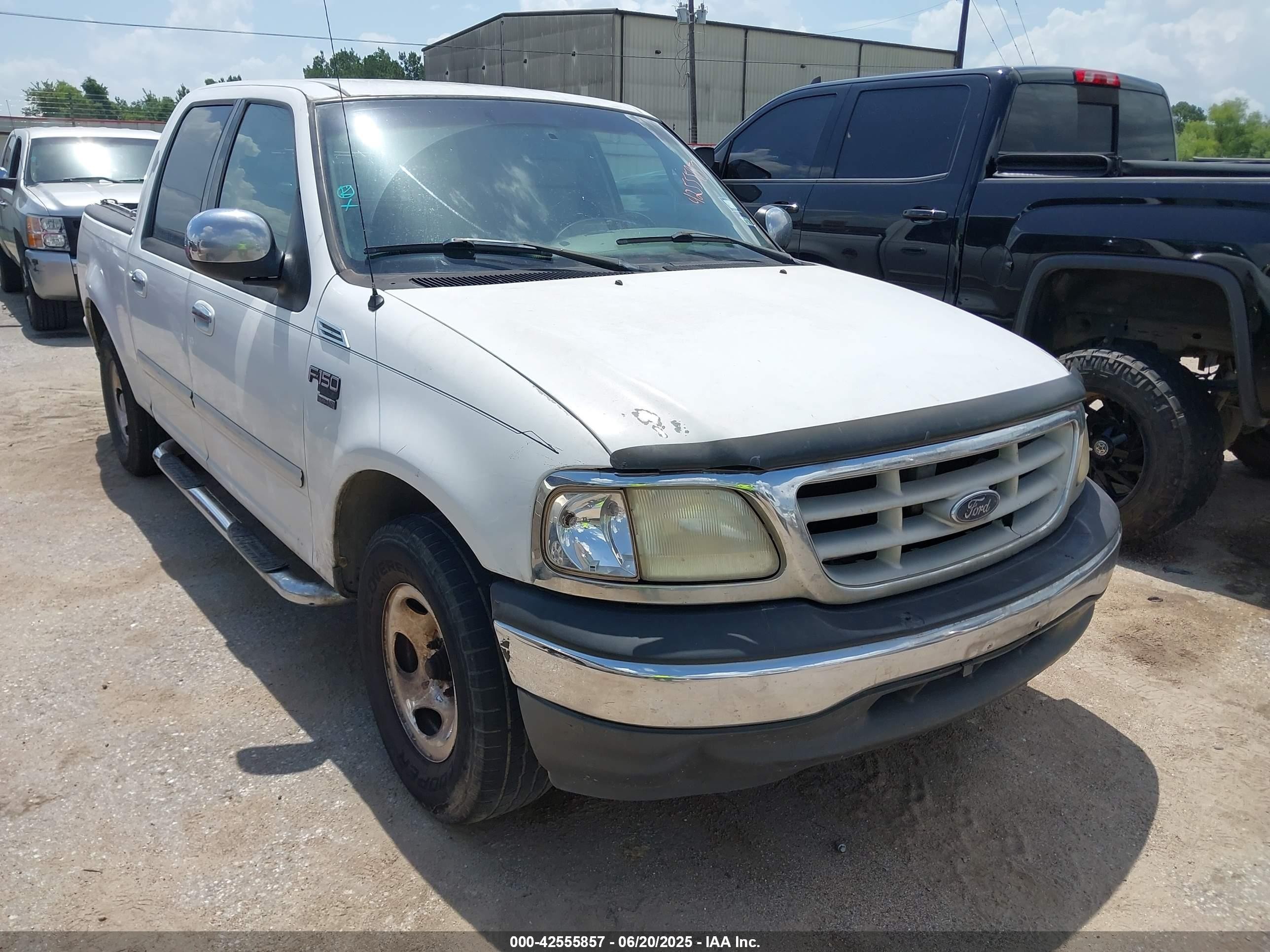 2001 Ford F-150 Supercrew Harley-davidson Edition/king Ranch Edition/lariat/xlt White vin: 1FTRW07L81KA43738