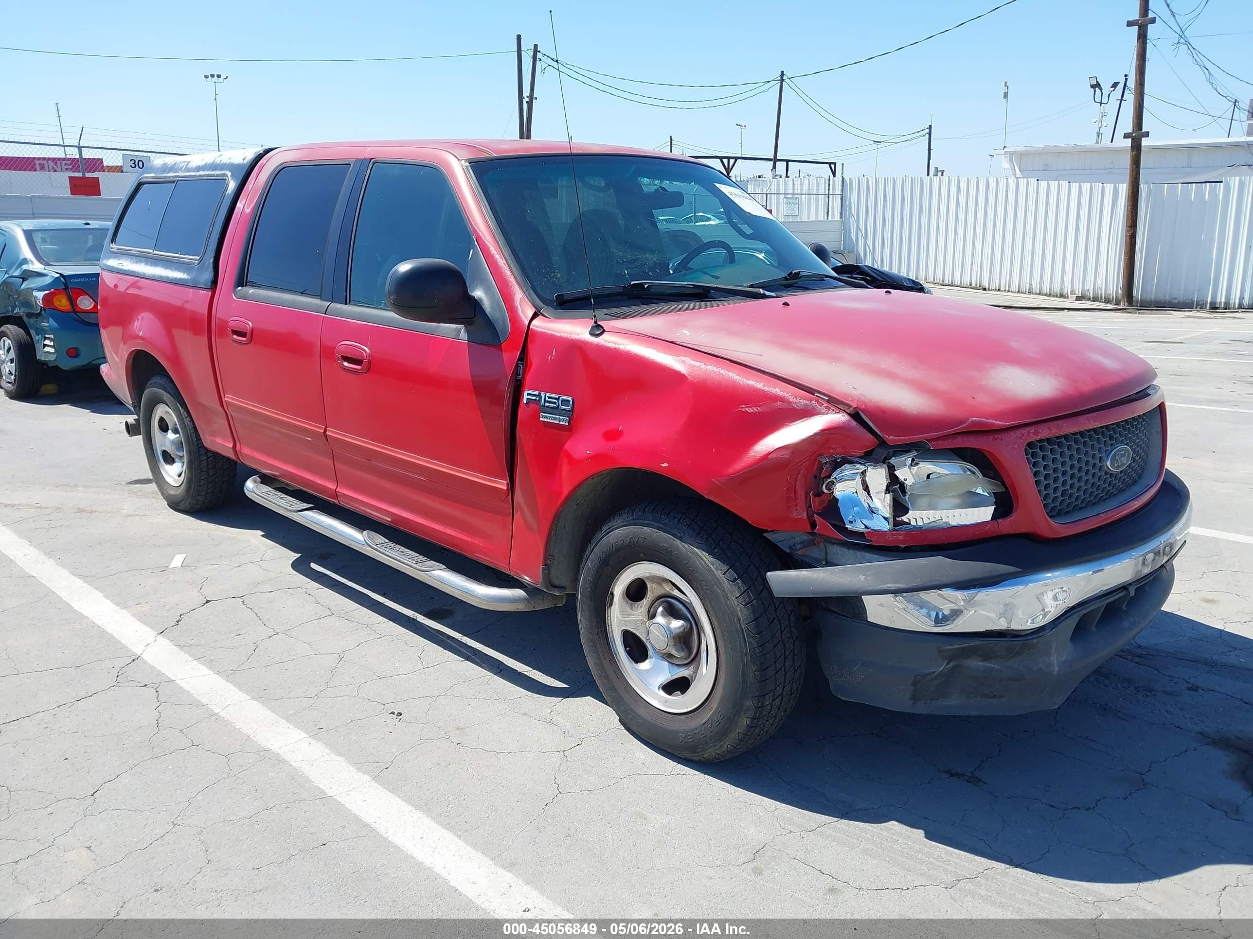 2001 Ford F-150 Harley-davidson Edition/king Ranch Edition/lariat/xlt Red vin: 1FTRW07L81KD72407