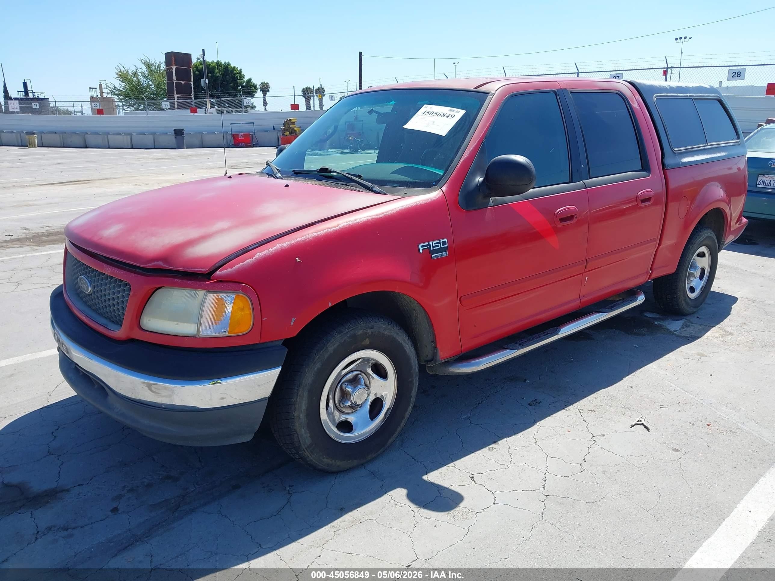 2001 Ford F-150 Harley-davidson Edition/king Ranch Edition/lariat/xlt Red vin: 1FTRW07L81KD72407