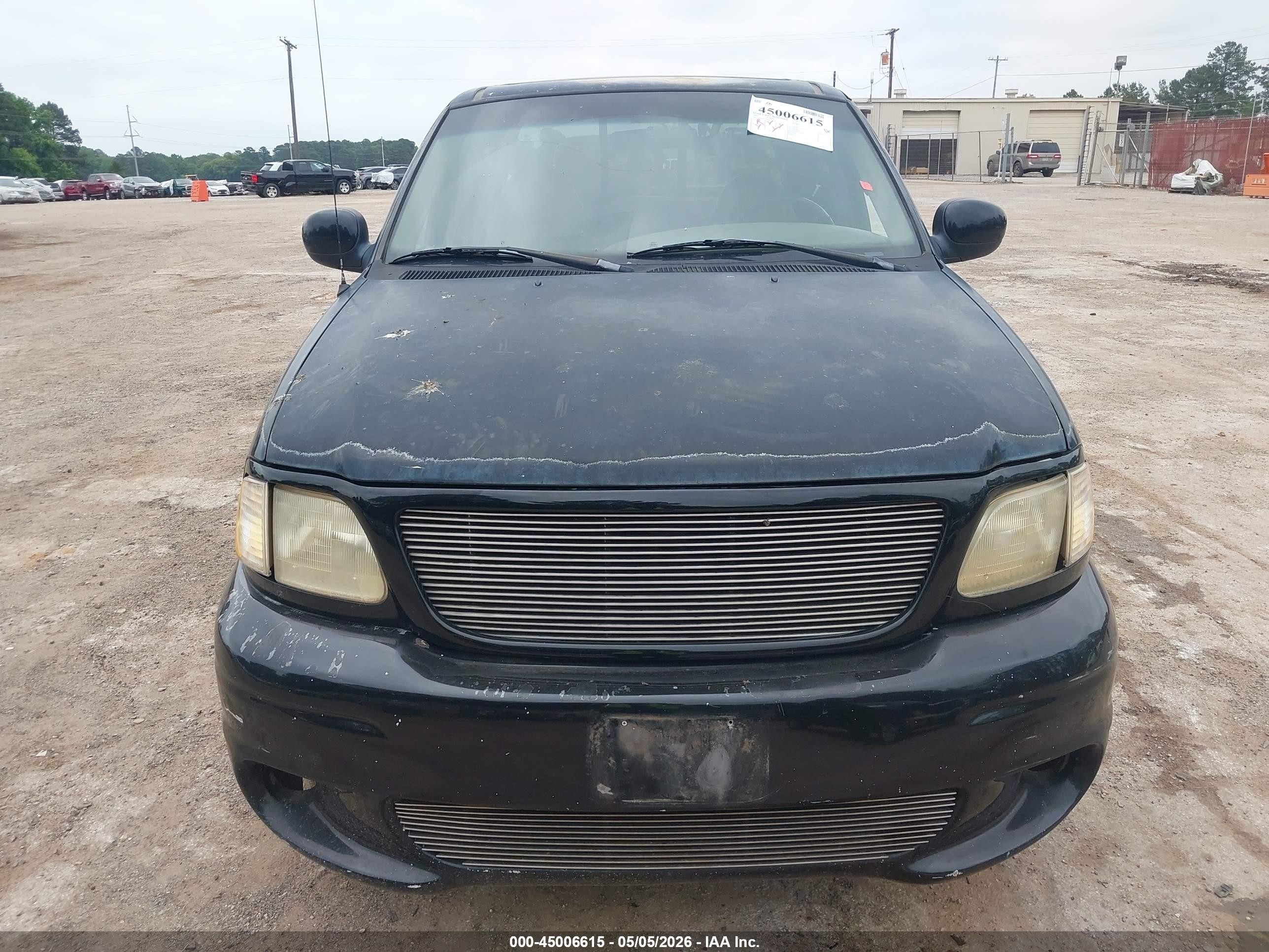 2001 Ford F-150 Harley-davidson Edition/king Ranch Edition/lariat/xlt Black vin: 1FTRW07L81KE36591