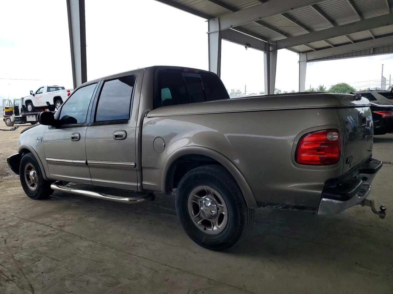 2001 Ford F150 Supercrew Tan vin: 1FTRW07L81KF26145