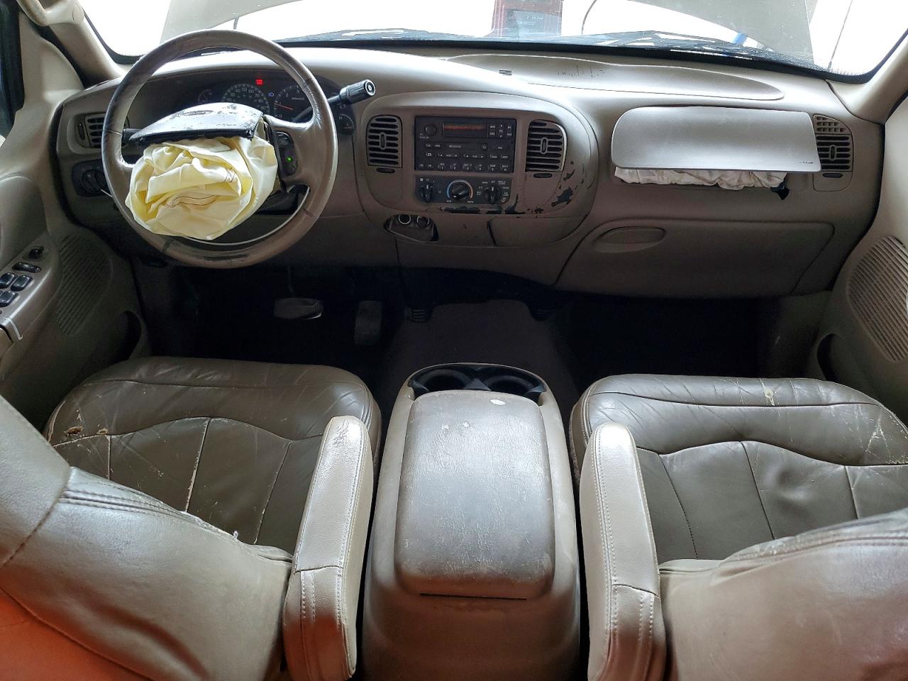 2001 Ford F150 Supercrew Tan vin: 1FTRW07L81KF26145