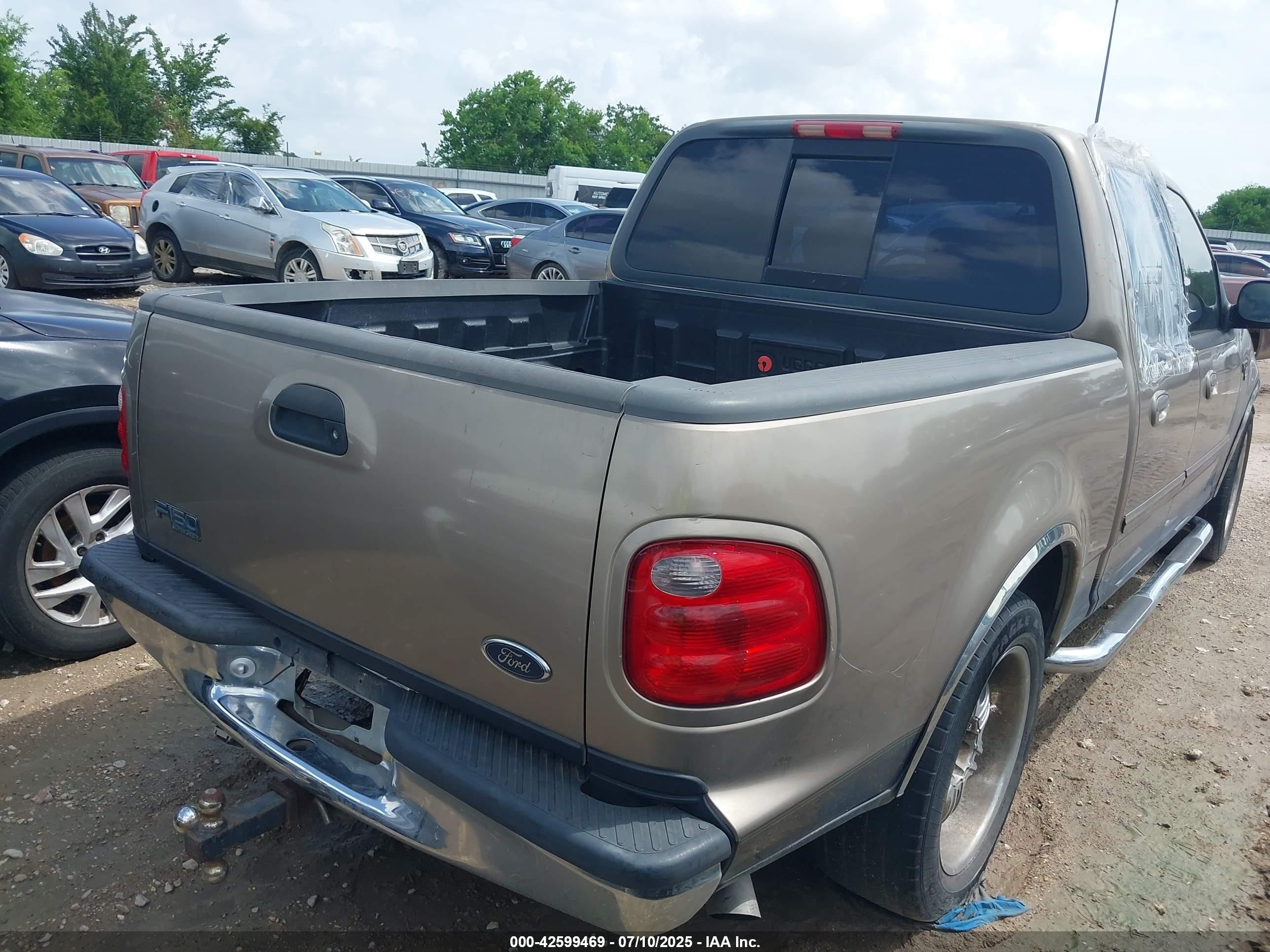 2001 Ford F-150 Supercrew Harley-davidson Edition/king Ranch Edition/lariat/xlt Серый vin: 1FTRW07L81KF91240