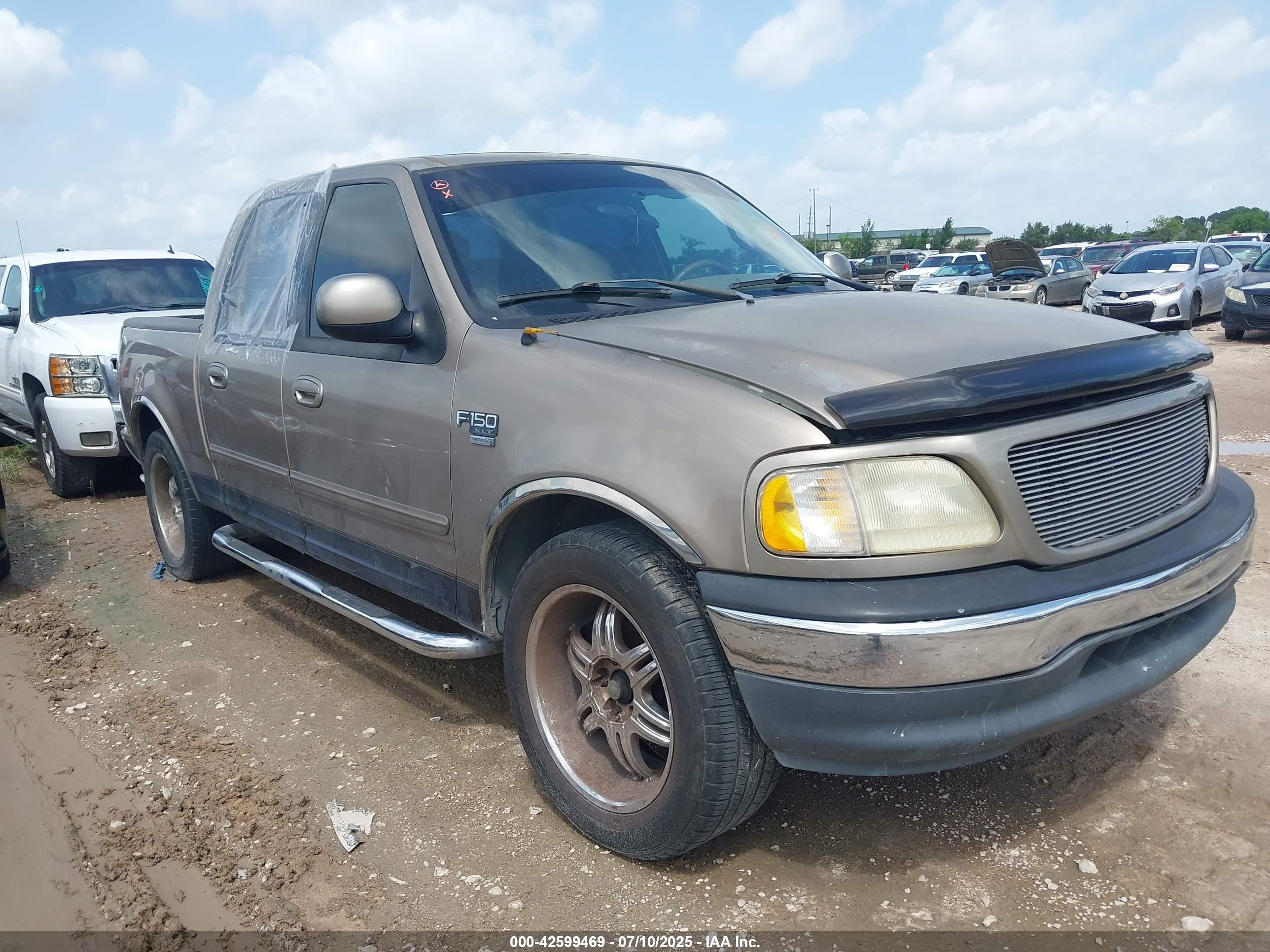 2001 Ford F-150 Supercrew Harley-davidson Edition/king Ranch Edition/lariat/xlt Серый vin: 1FTRW07L81KF91240