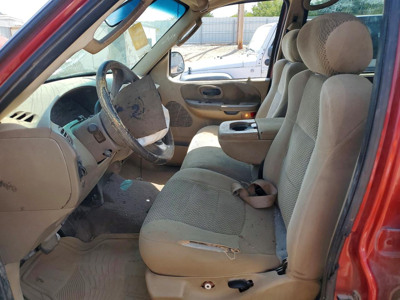 2002 Ford F150 Supercrew Бордовый vin: 1FTRW07L82KC43651
