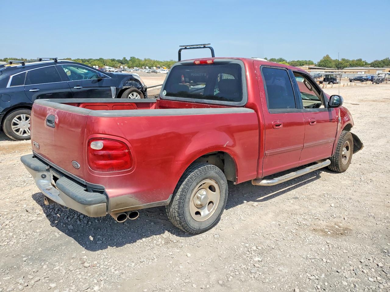2002 Ford F150 Supercrew Бордовый vin: 1FTRW07L82KC43651