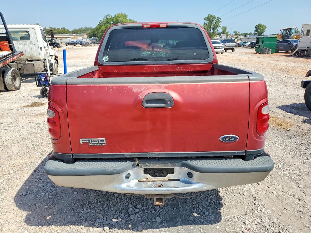 2002 Ford F150 Supercrew Бордовый vin: 1FTRW07L82KC43651