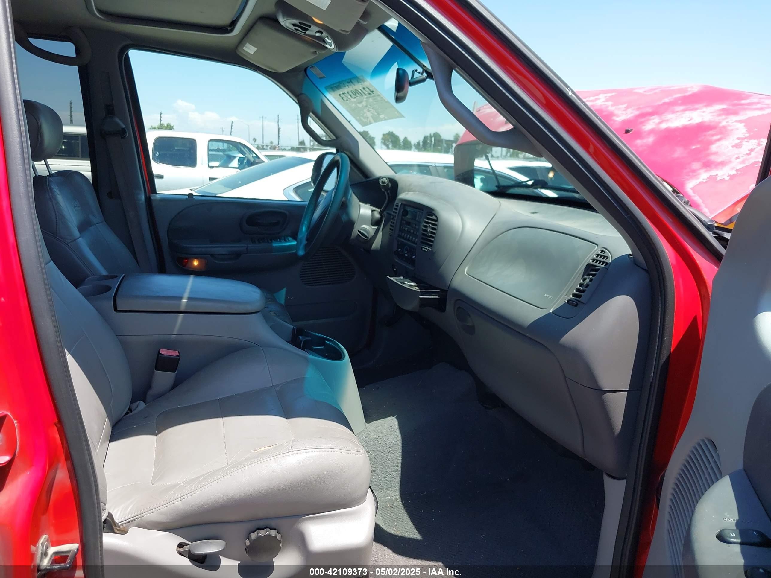 2001 Ford F-150 Supercrew Harley-davidson Edition/king Ranch Edition/lariat/xlt Red vin: 1FTRW07L91KB33447