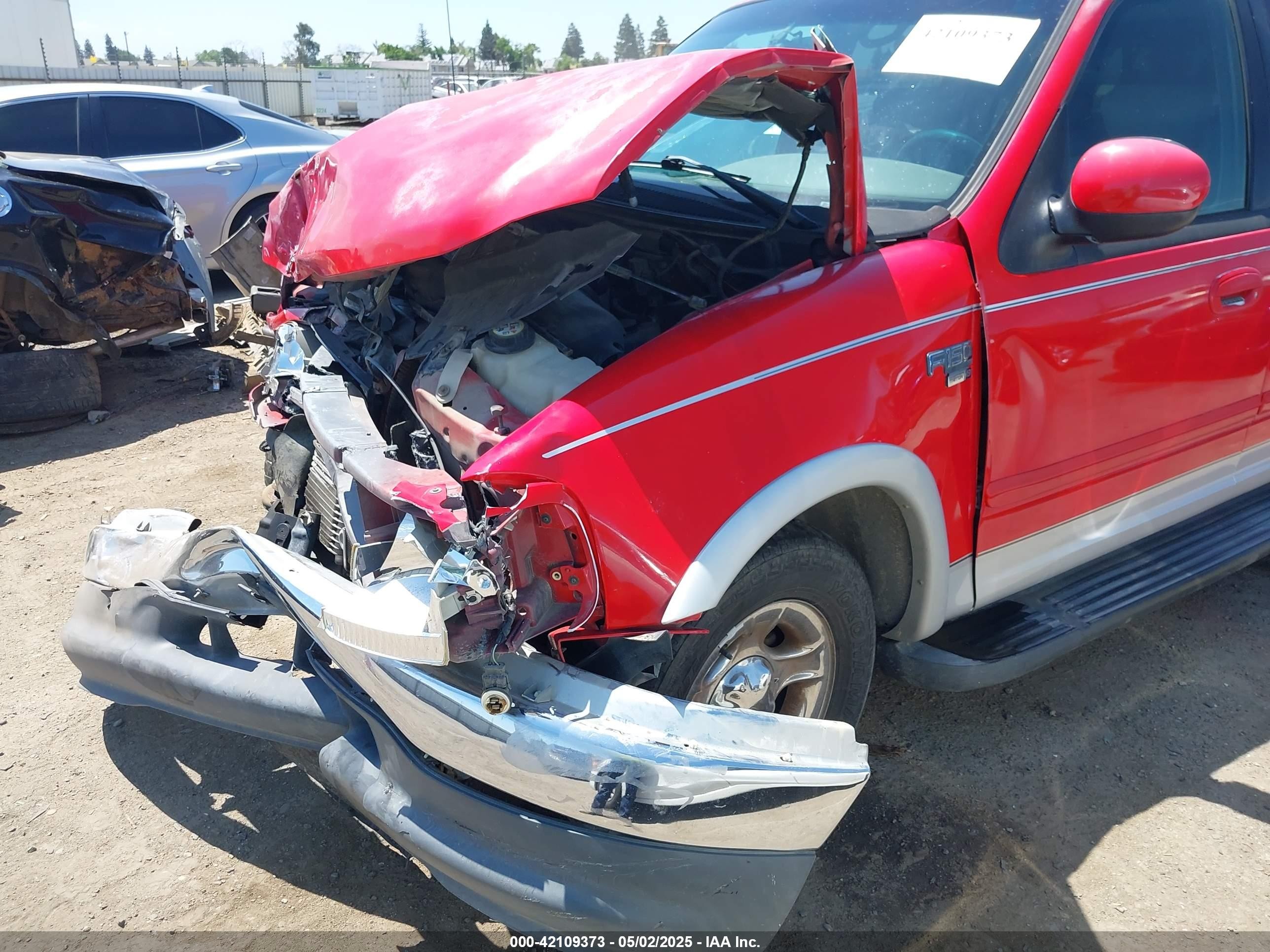 2001 Ford F-150 Supercrew Harley-davidson Edition/king Ranch Edition/lariat/xlt Red vin: 1FTRW07L91KB33447