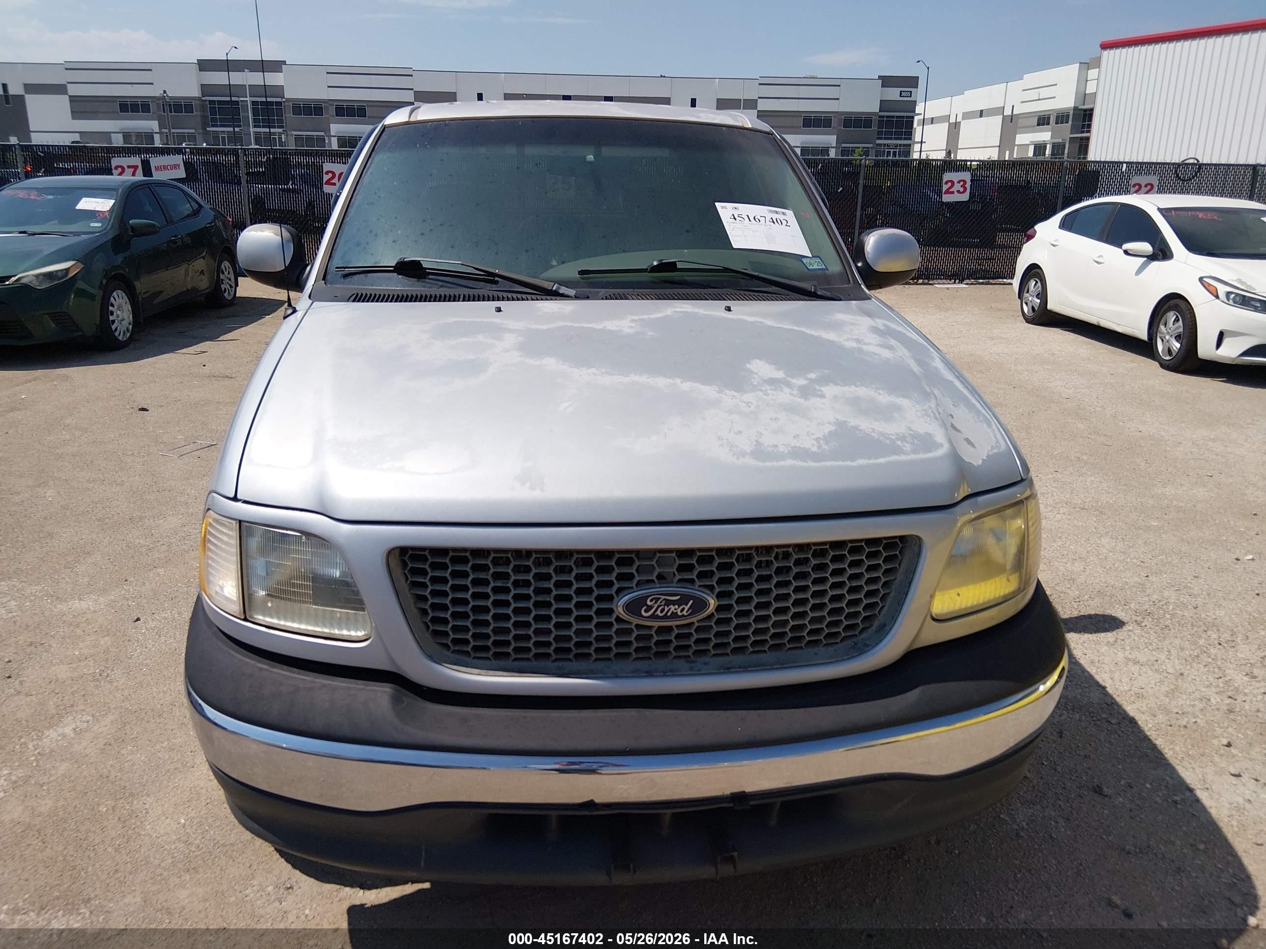 2001 Ford F-150 Harley-davidson Edition/king Ranch Edition/lariat/xlt Silver vin: 1FTRW07L91KB38115