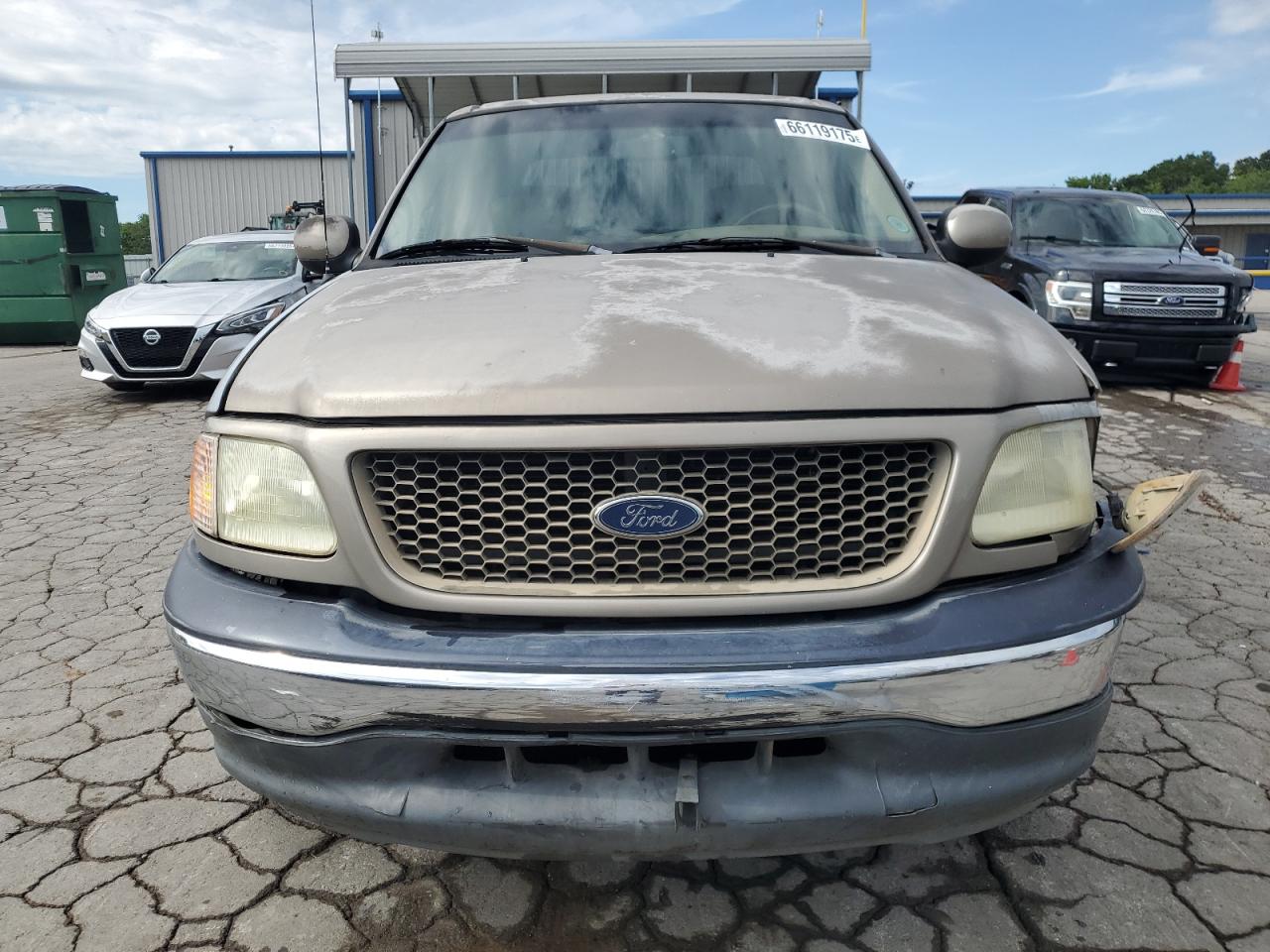 2001 Ford F150 Supercrew Gray vin: 1FTRW07L91KB68554
