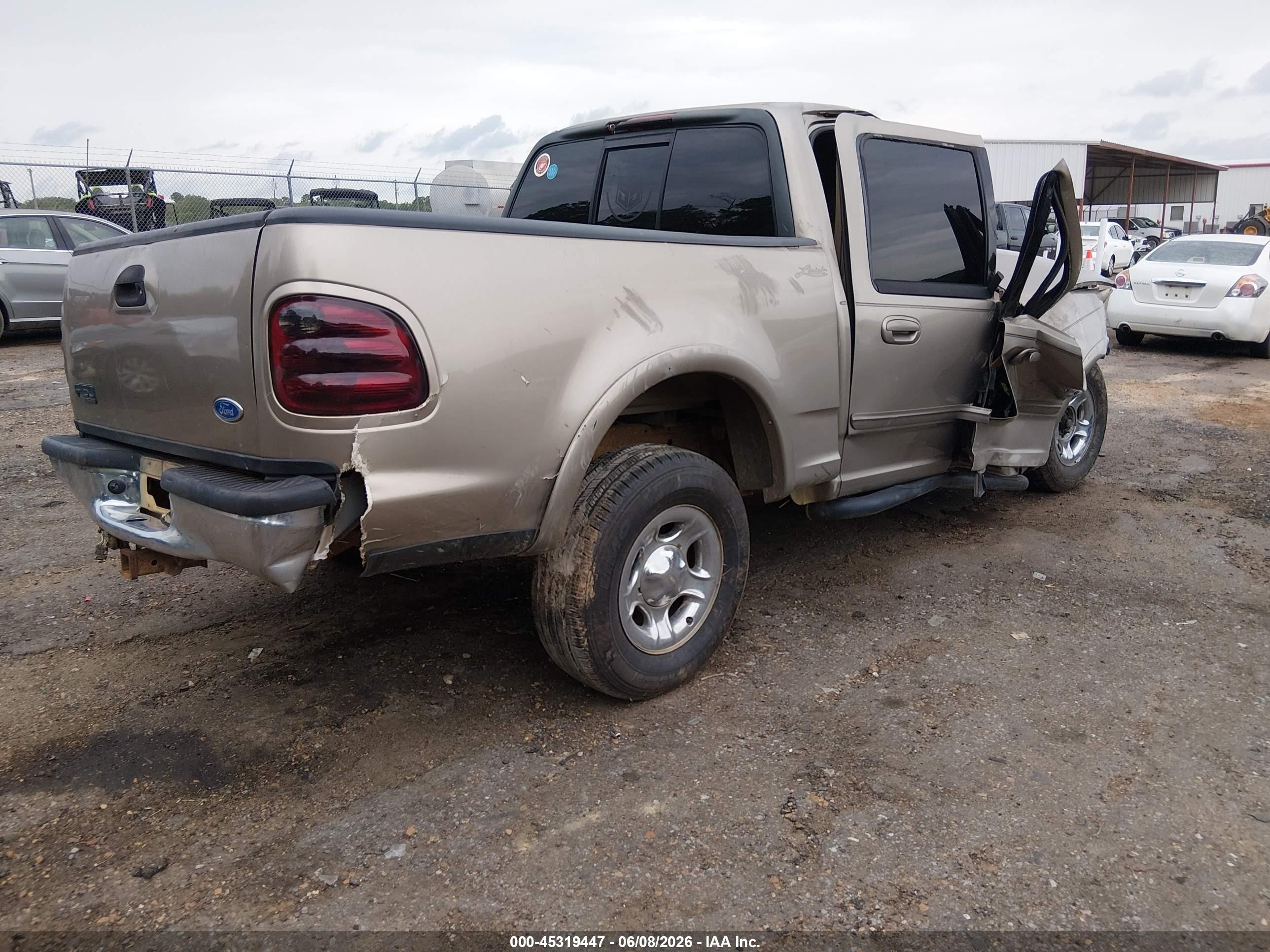 2001 Ford F-150 Harley-davidson Edition/king Ranch Edition/lariat/xlt Желто-коричневый vin: 1FTRW07L91KC47349