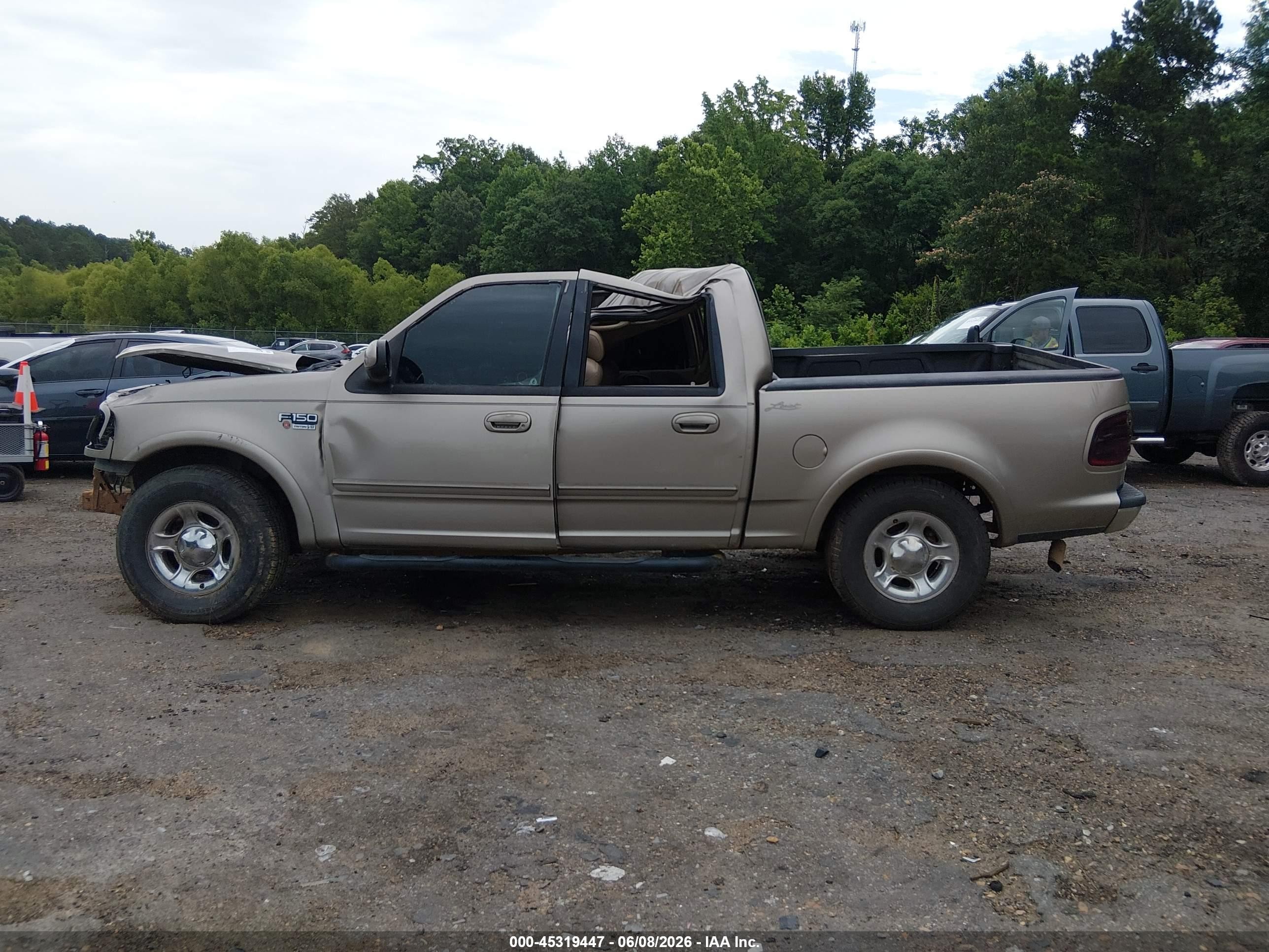2001 Ford F-150 Harley-davidson Edition/king Ranch Edition/lariat/xlt Желто-коричневый vin: 1FTRW07L91KC47349