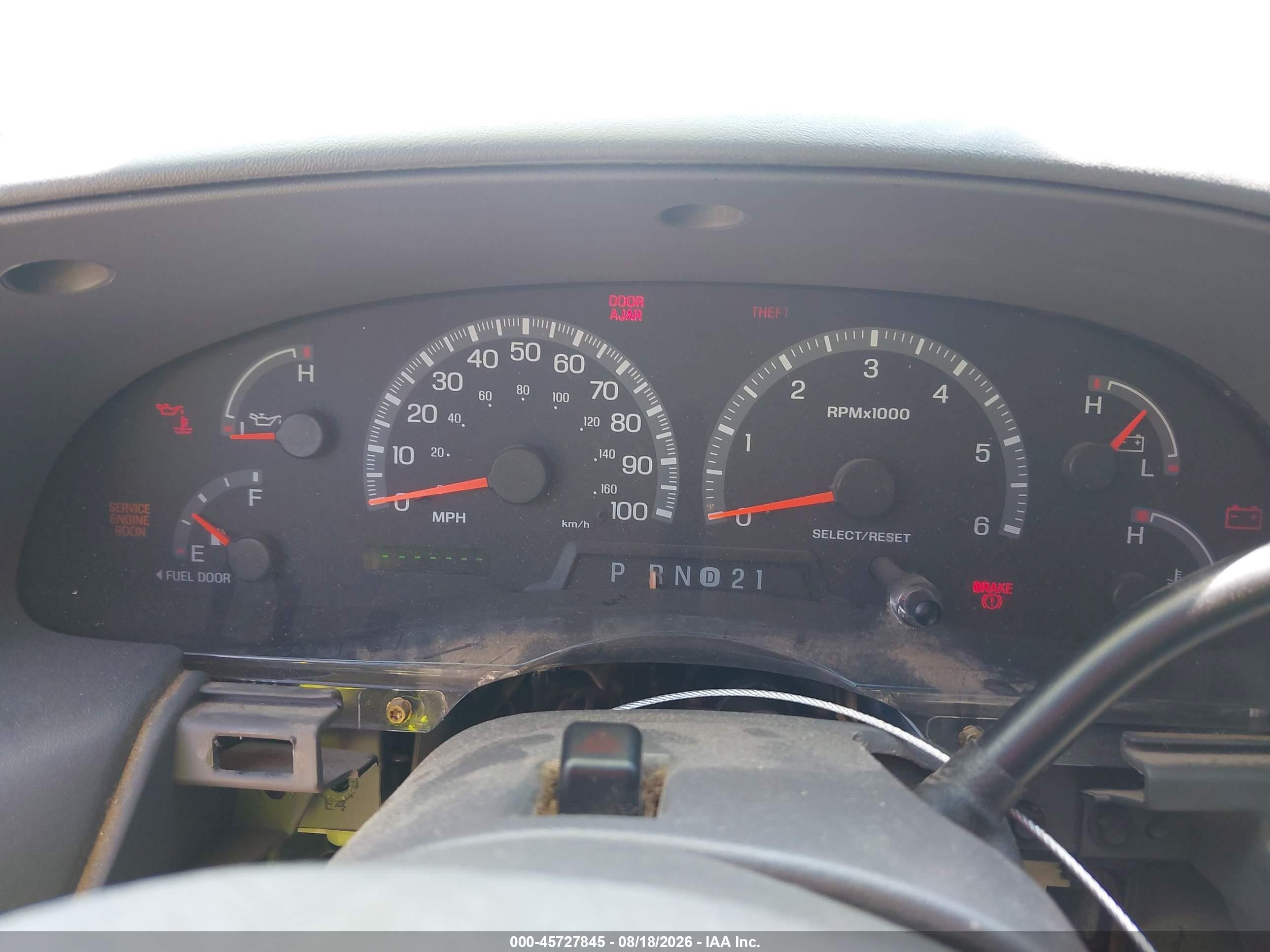 2001 Ford F-150 Harley-davidson Edition/king Ranch Edition/lariat/xlt Silver vin: 1FTRW07L91KC62076