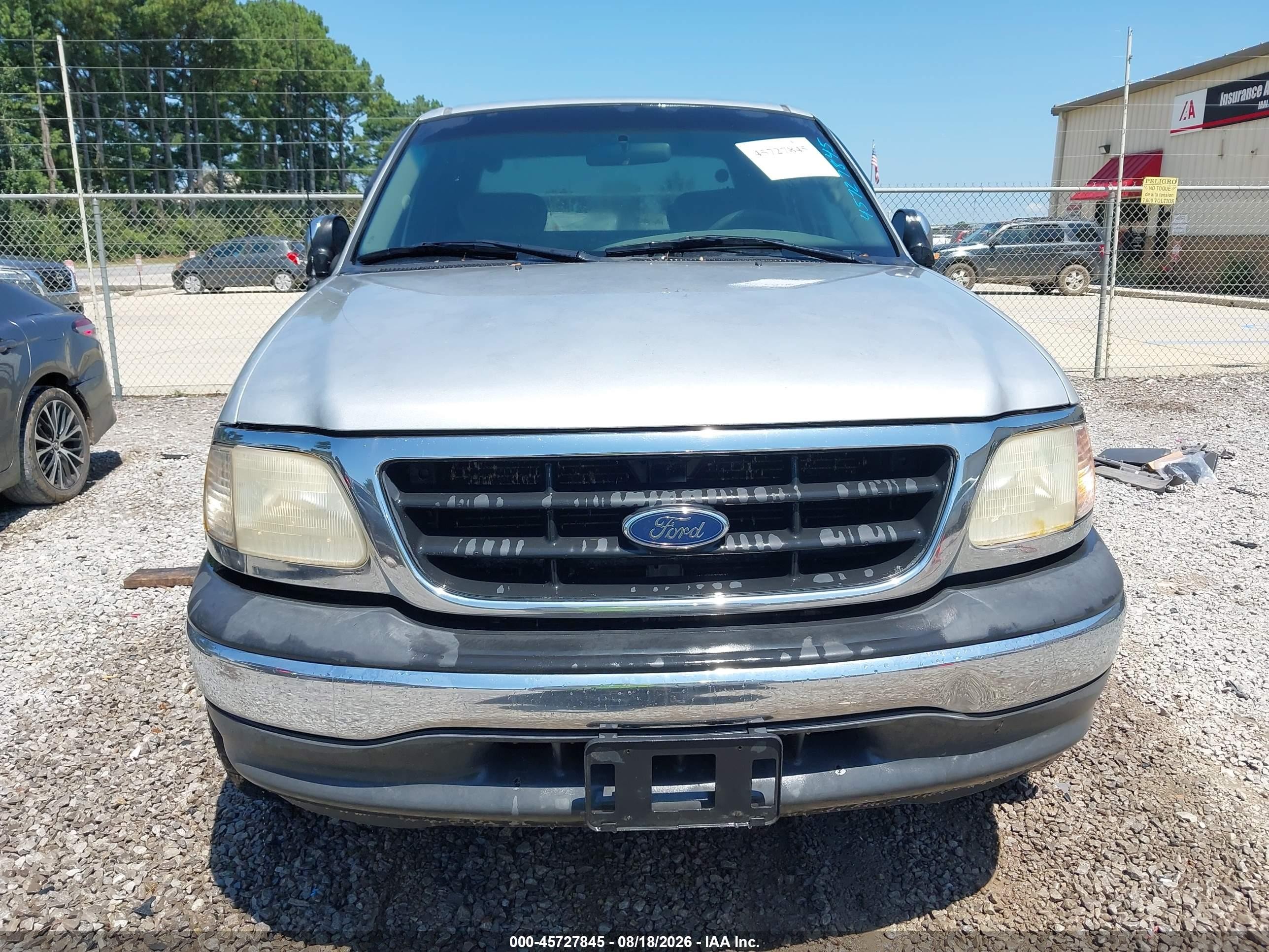 2001 Ford F-150 Harley-davidson Edition/king Ranch Edition/lariat/xlt Silver vin: 1FTRW07L91KC62076