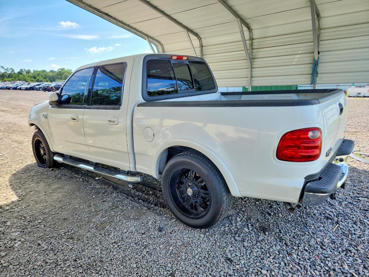 2003 Ford F150 White vin: 1FTRW07L93KD73150