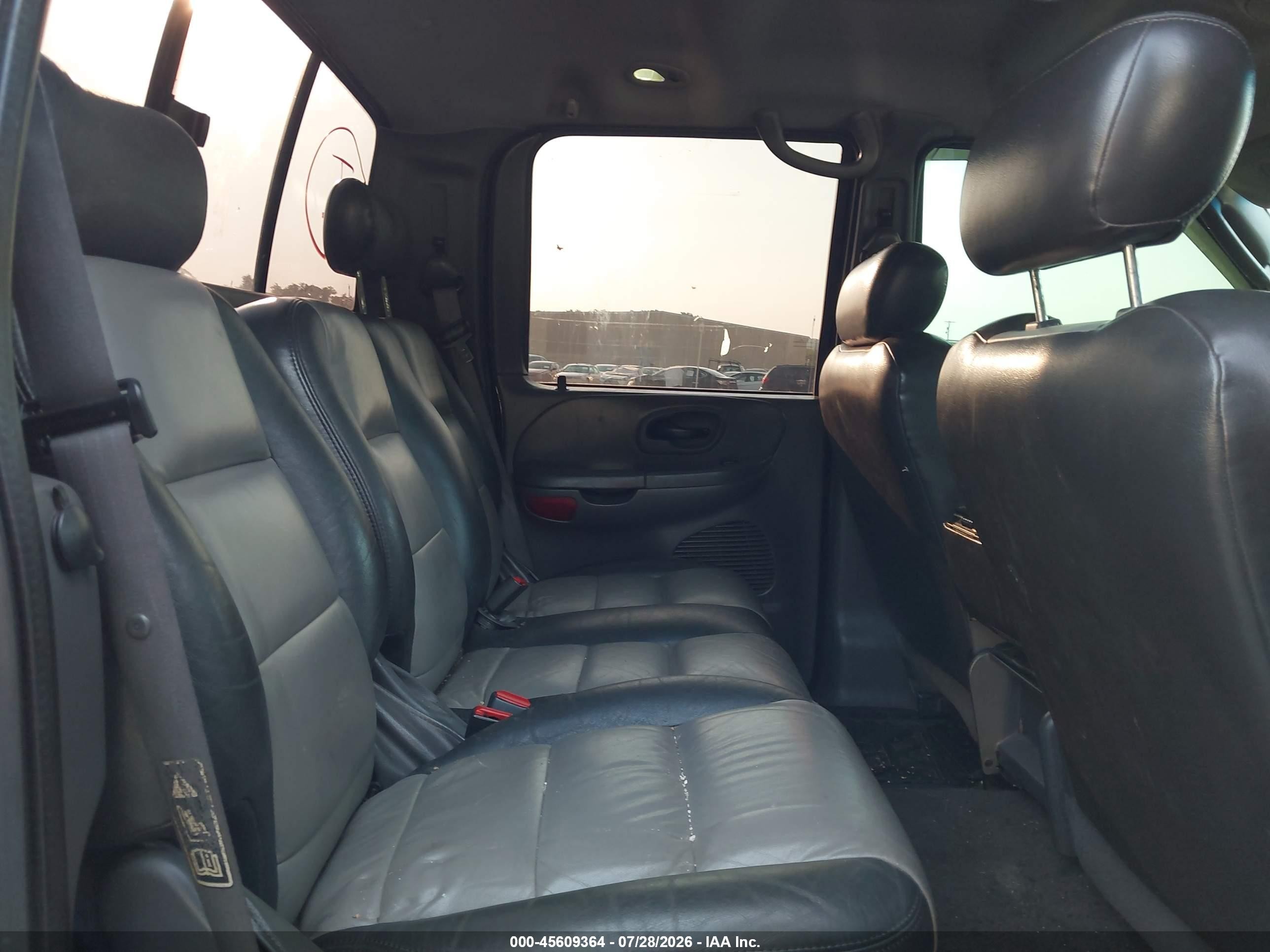 2003 Ford F-150 Lariat/xlt Black vin: 1FTRW07L93KD80678