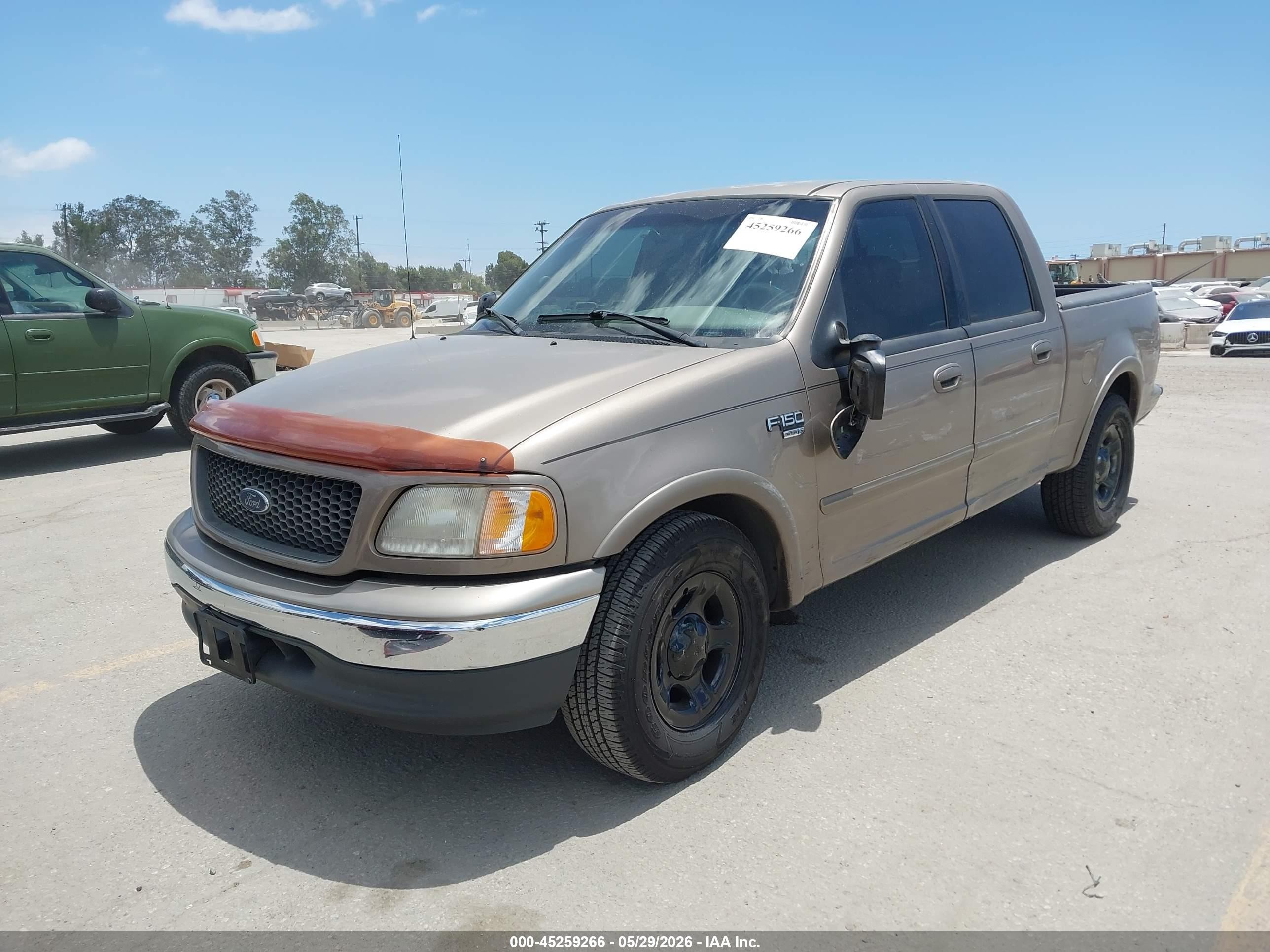2001 Ford F-150 Harley-davidson Edition/king Ranch Edition/lariat/xlt Champagne vin: 1FTRW07LX1KA11602