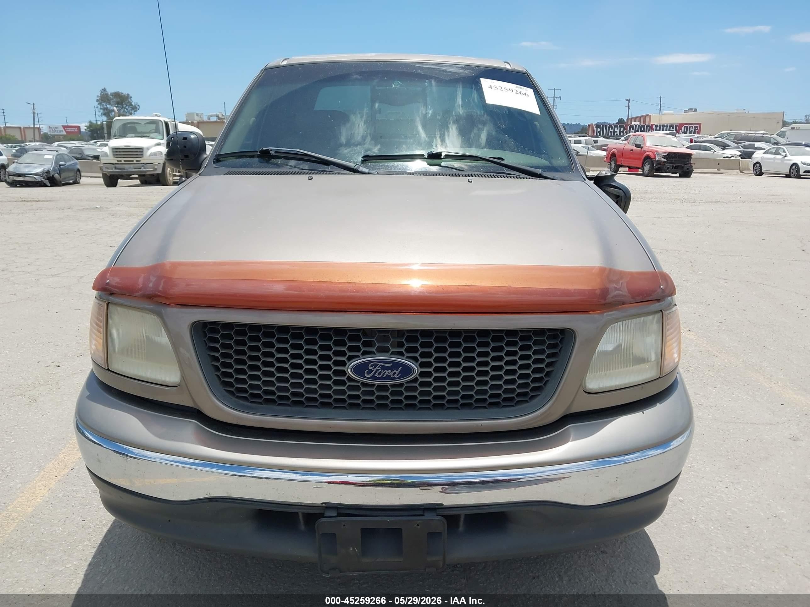 2001 Ford F-150 Harley-davidson Edition/king Ranch Edition/lariat/xlt Champagne vin: 1FTRW07LX1KA11602