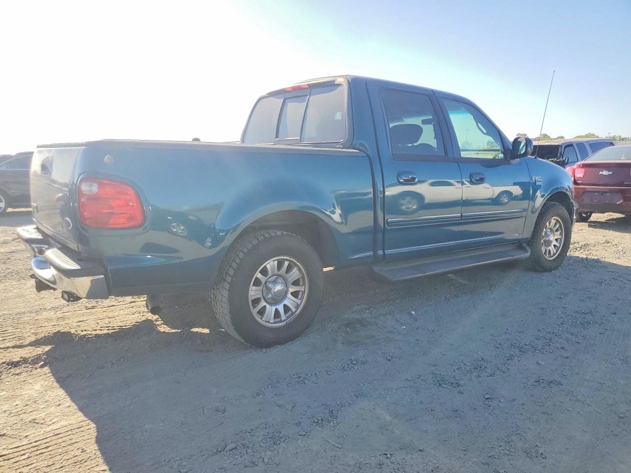 2001 Ford F150 Supercrew Green vin: 1FTRW07LX1KB97075