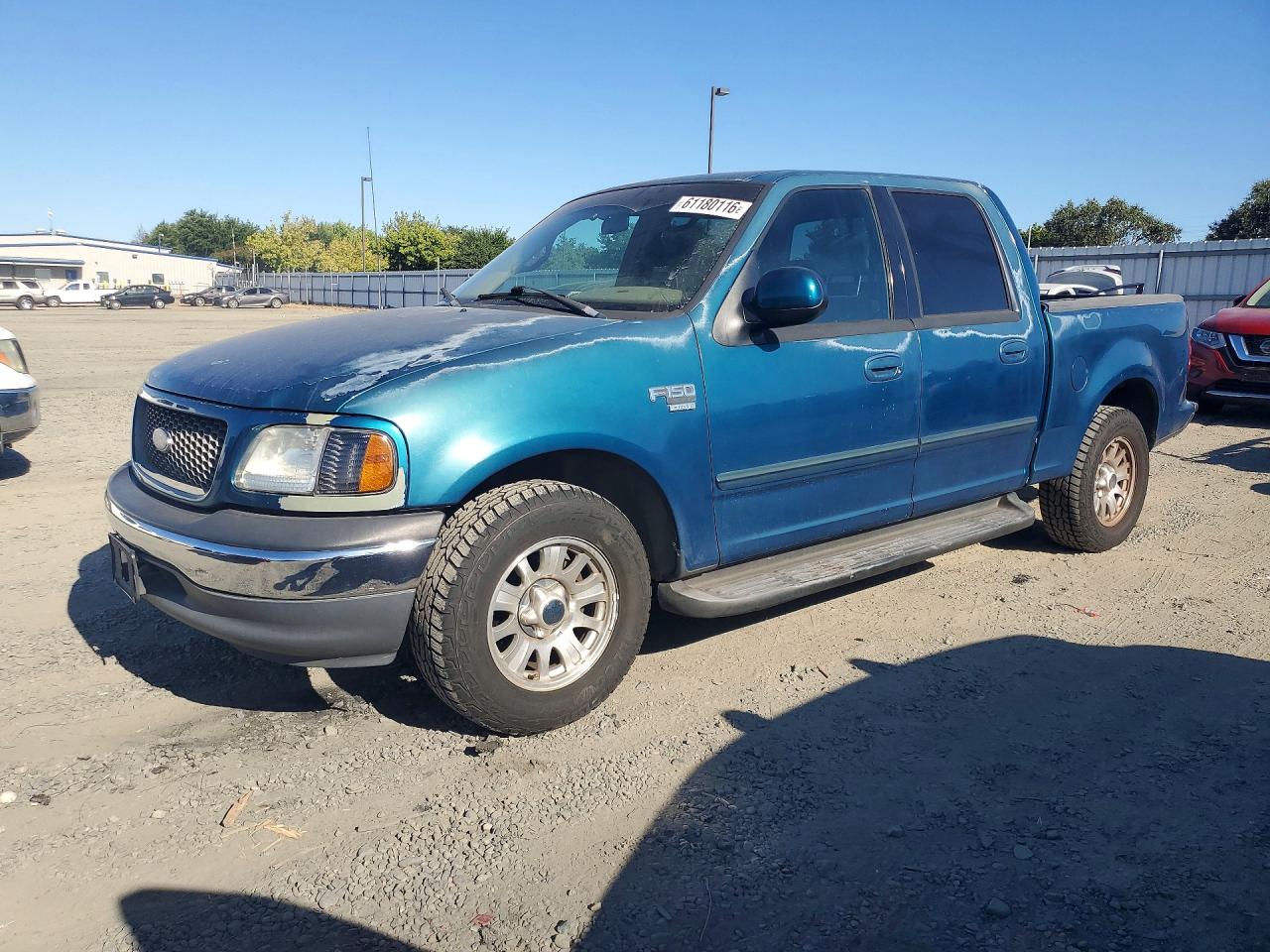2001 Ford F150 Supercrew Green vin: 1FTRW07LX1KB97075