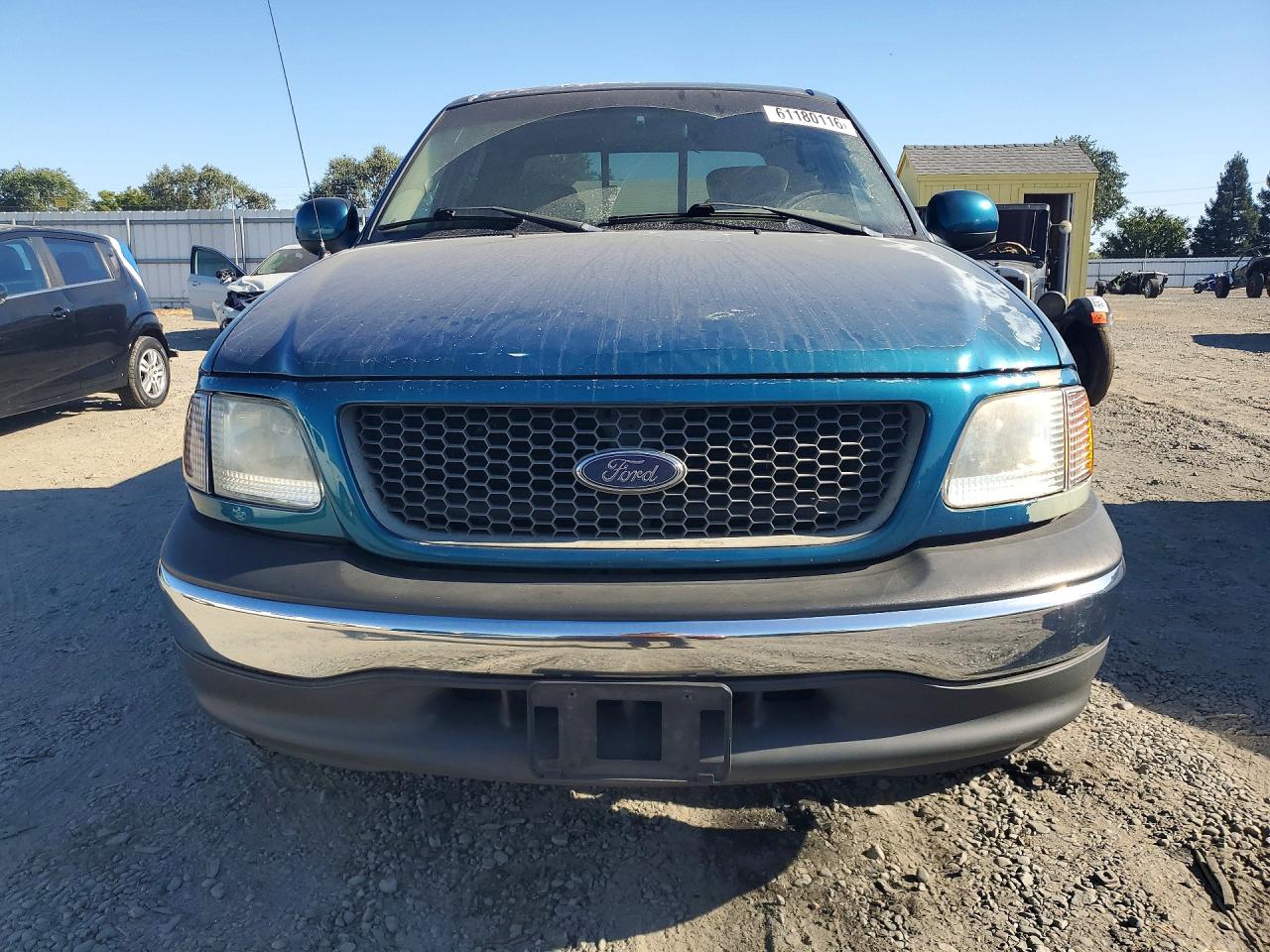 2001 Ford F150 Supercrew Green vin: 1FTRW07LX1KB97075