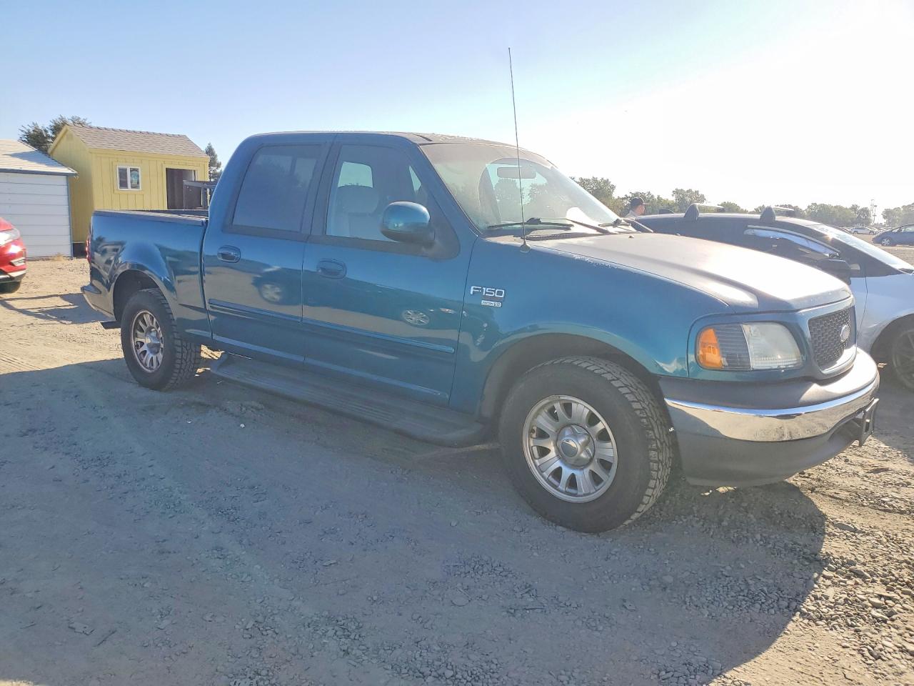 2001 Ford F150 Supercrew Green vin: 1FTRW07LX1KB97075