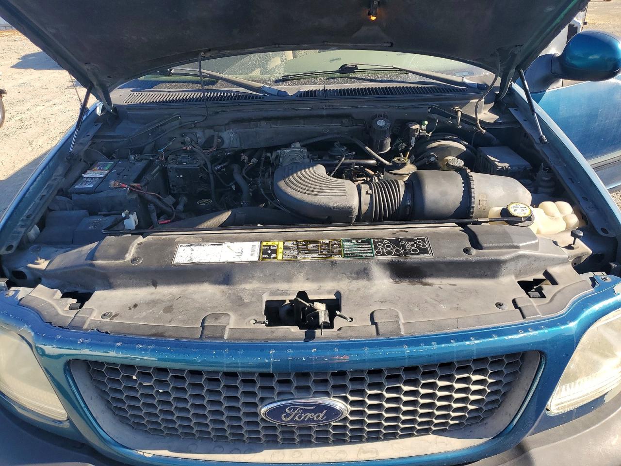 2001 Ford F150 Supercrew Green vin: 1FTRW07LX1KB97075