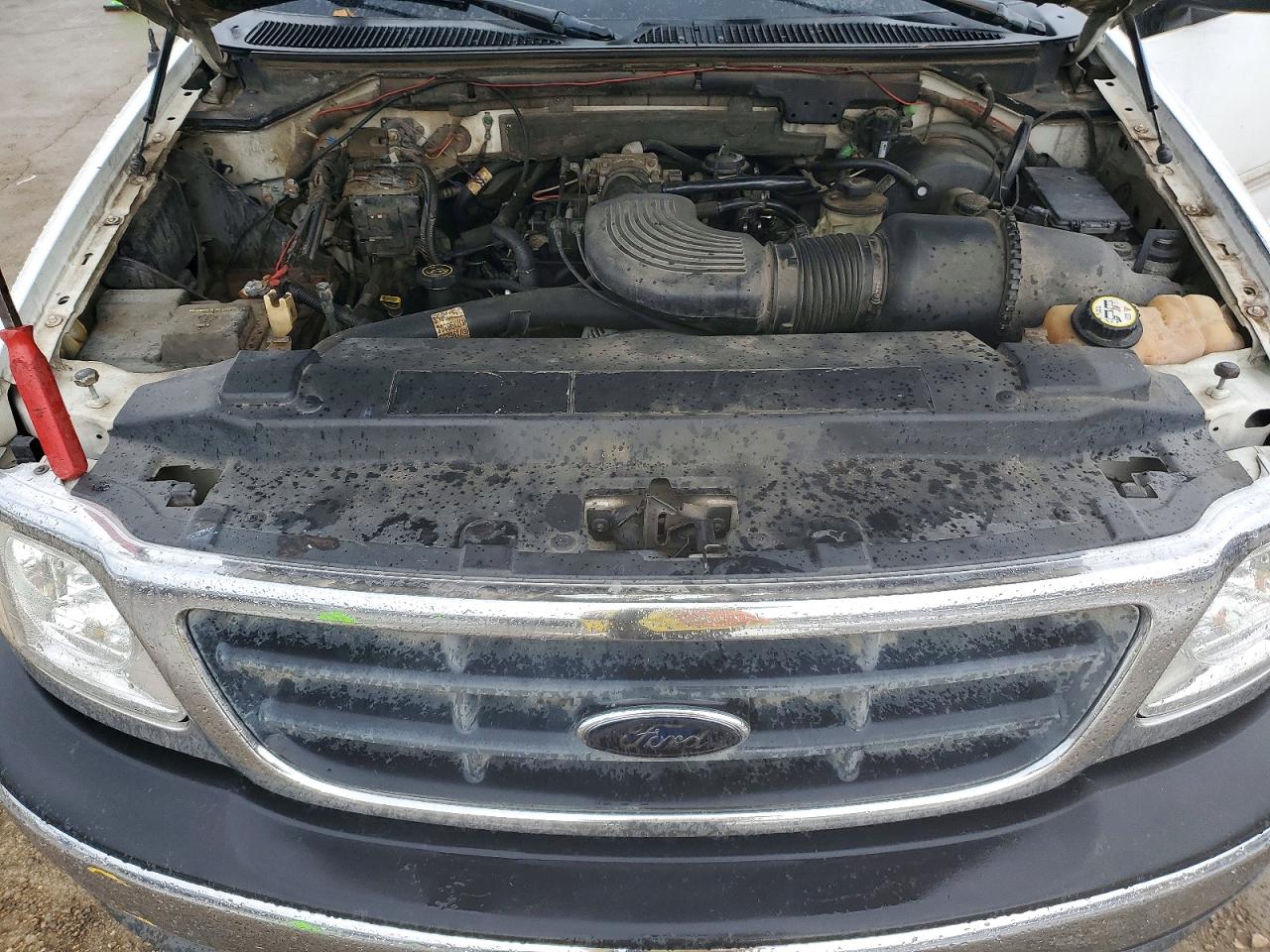 2001 Ford F150 Supercrew White vin: 1FTRW07LX1KC30687