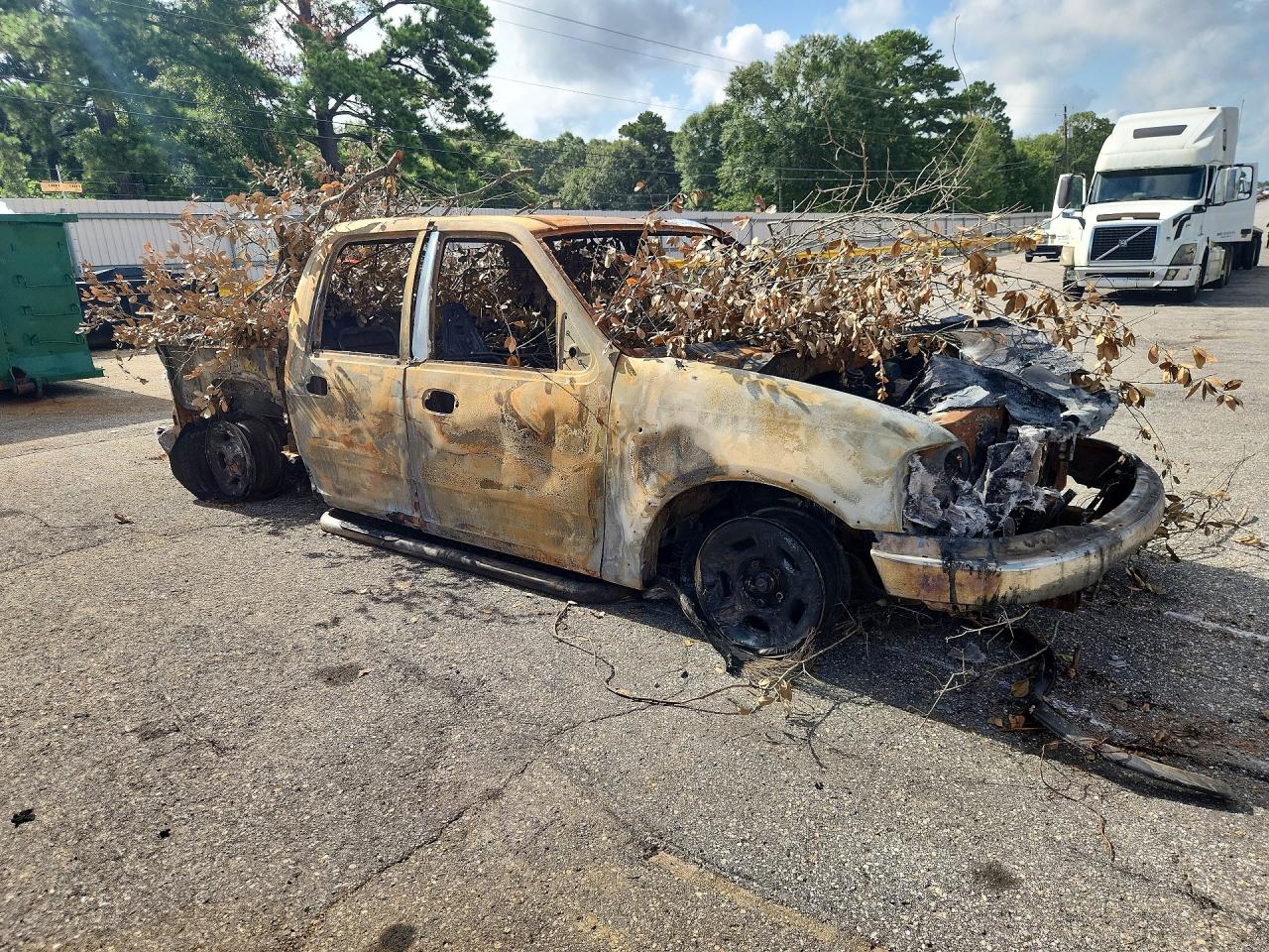 2001 Ford F150 Supercrew Burn vin: 1FTRW07LX1KF42587