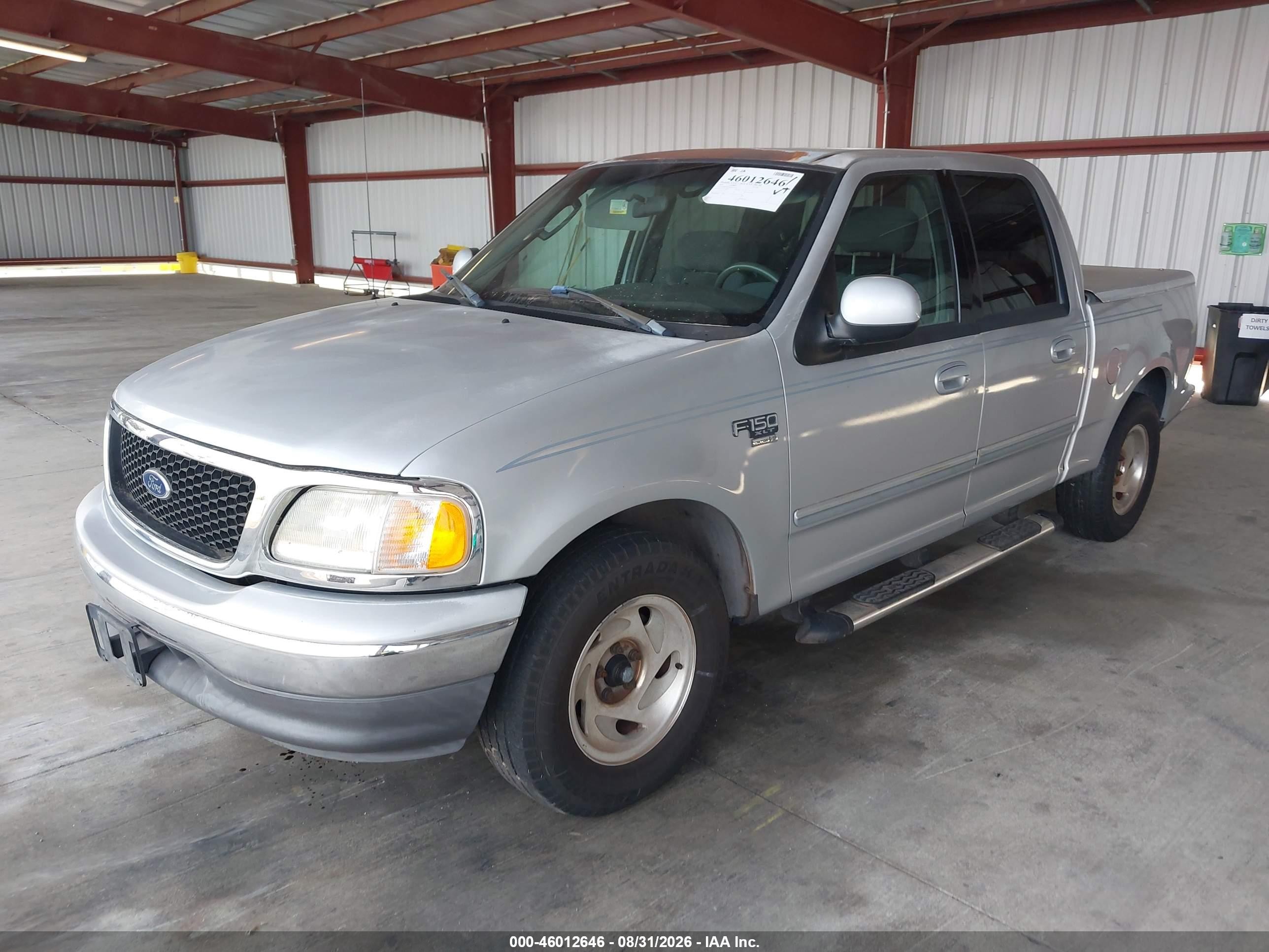 2003 Ford F-150 Lariat/xlt Silver vin: 1FTRW07LX3KB41723