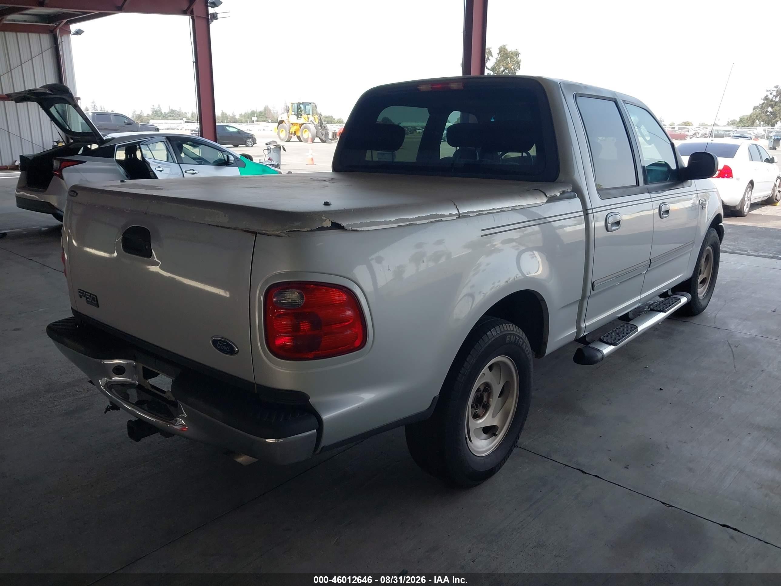 2003 Ford F-150 Lariat/xlt Silver vin: 1FTRW07LX3KB41723