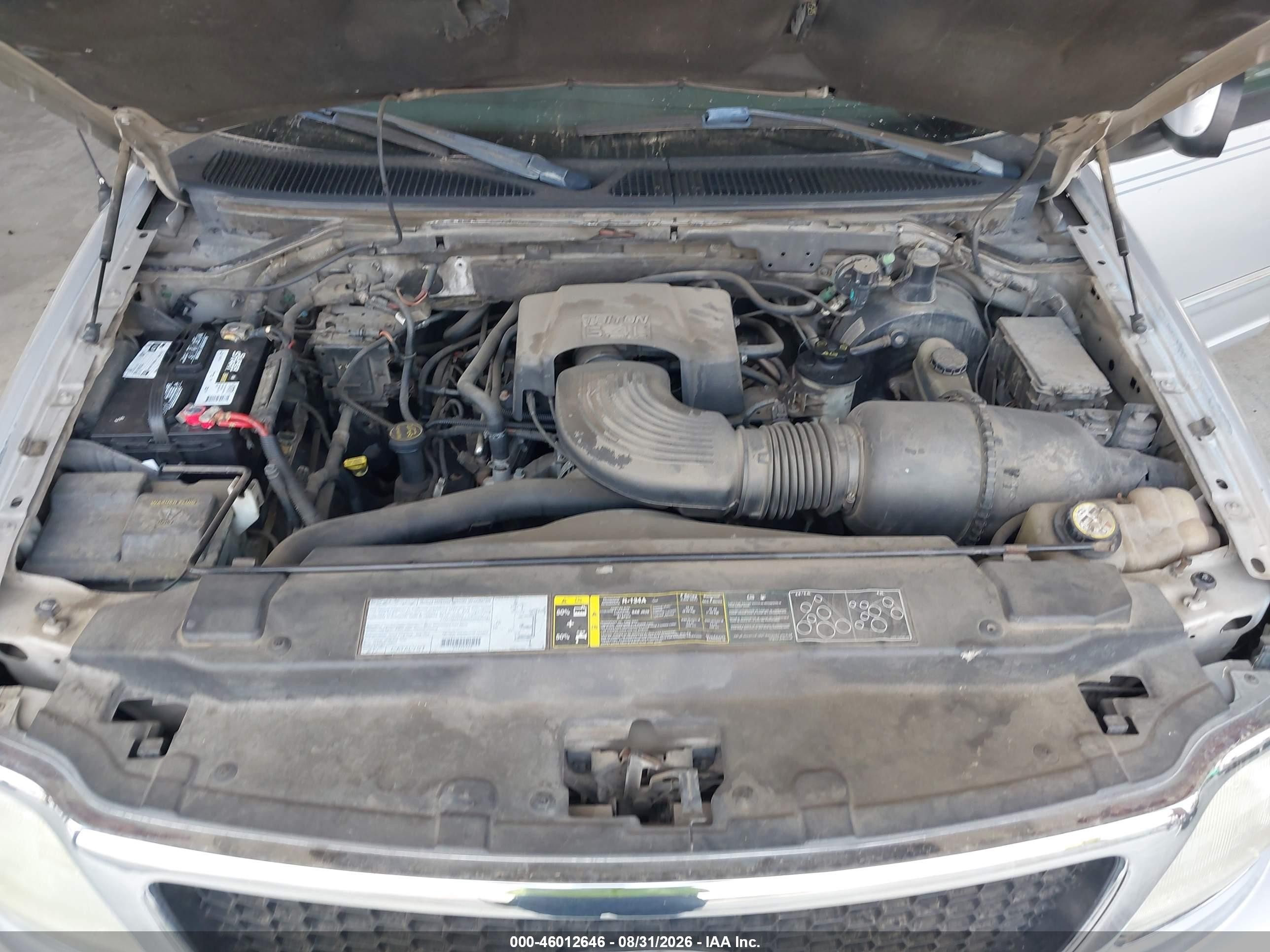 2003 Ford F-150 Lariat/xlt Silver vin: 1FTRW07LX3KB41723