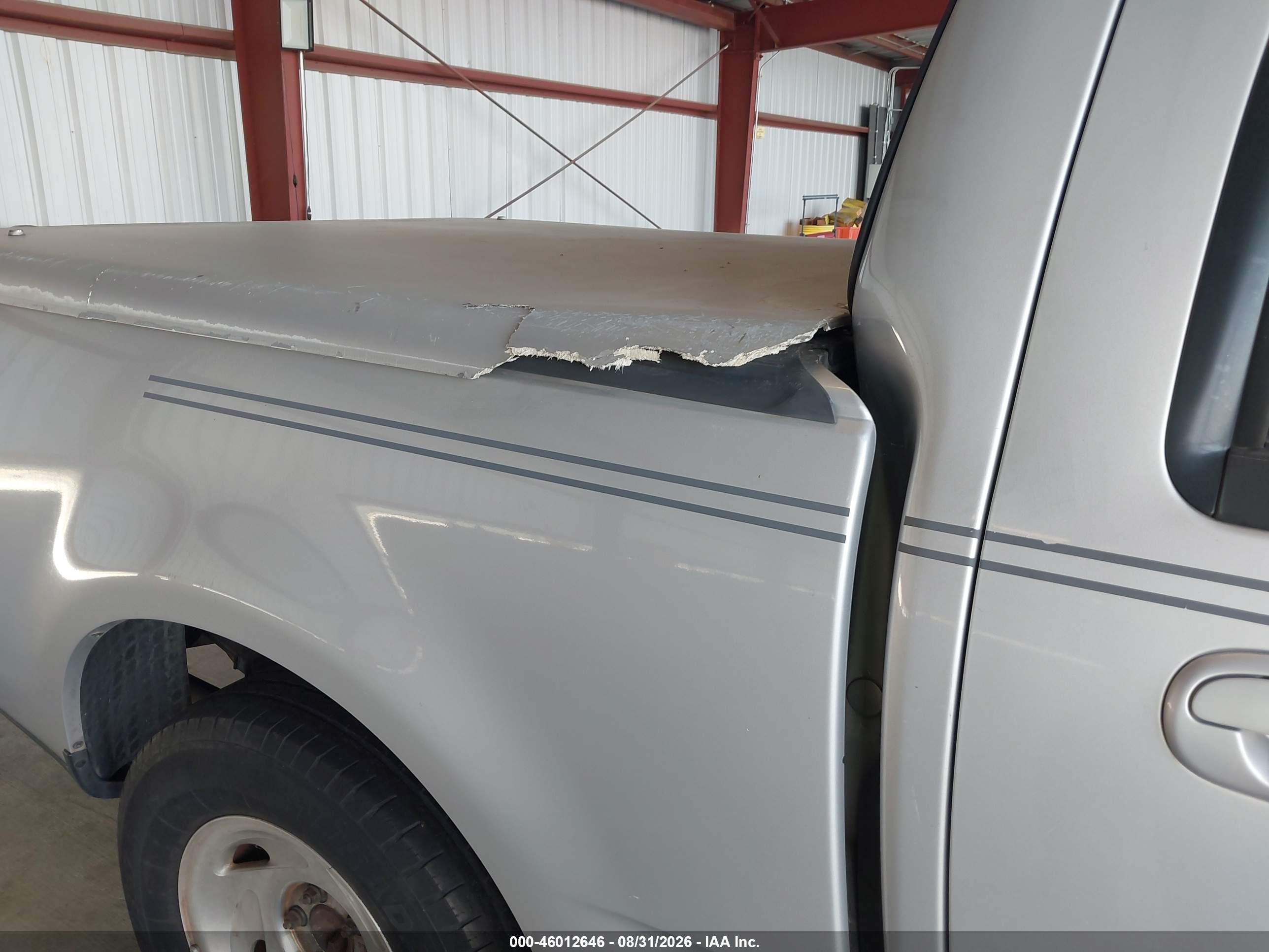 2003 Ford F-150 Lariat/xlt Silver vin: 1FTRW07LX3KB41723