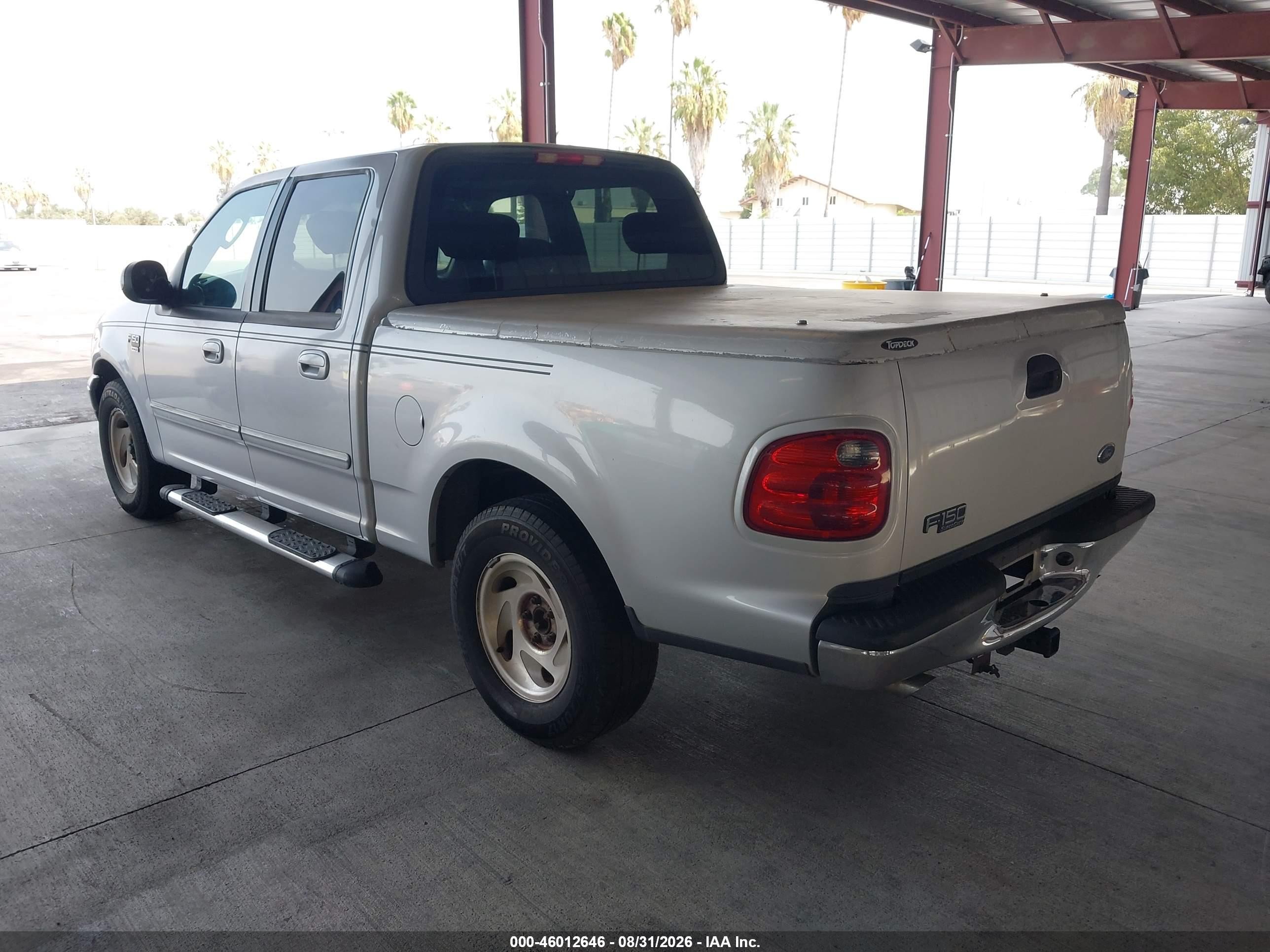 2003 Ford F-150 Lariat/xlt Silver vin: 1FTRW07LX3KB41723