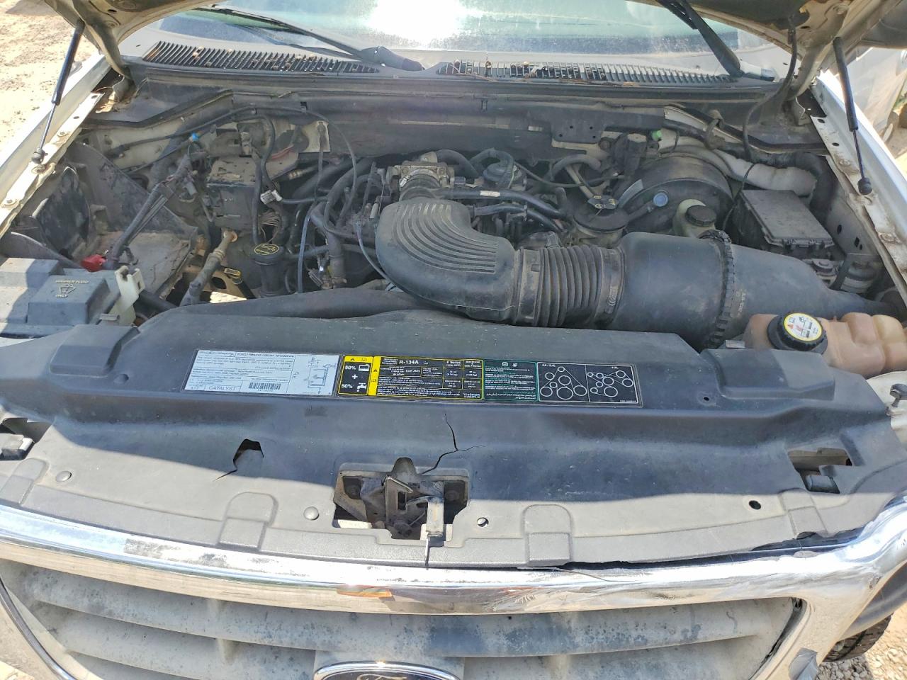 2003 Ford F150 Supercrew Белый vin: 1FTRW07LX3KB61146
