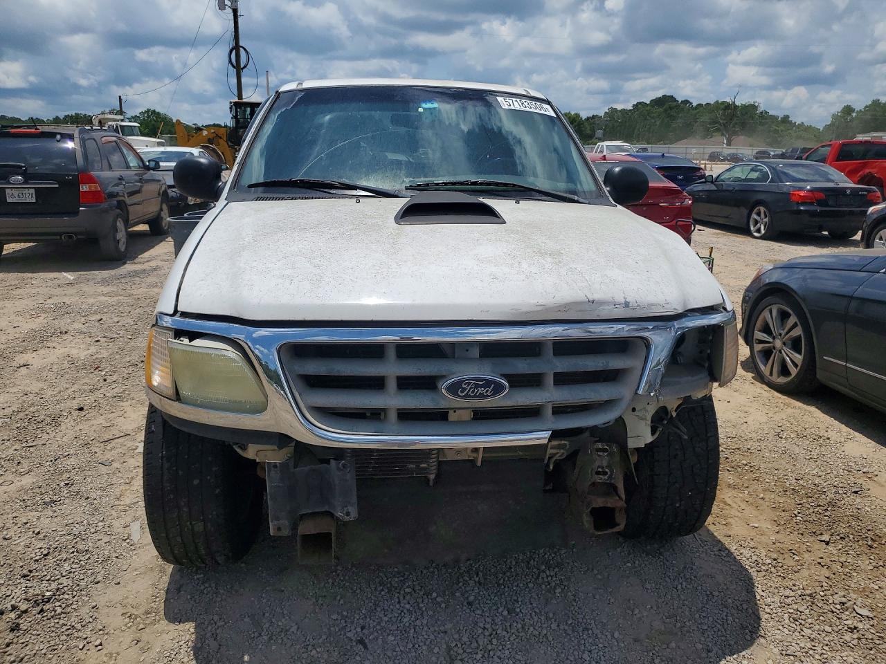 2003 Ford F150 Supercrew Белый vin: 1FTRW07LX3KB61146