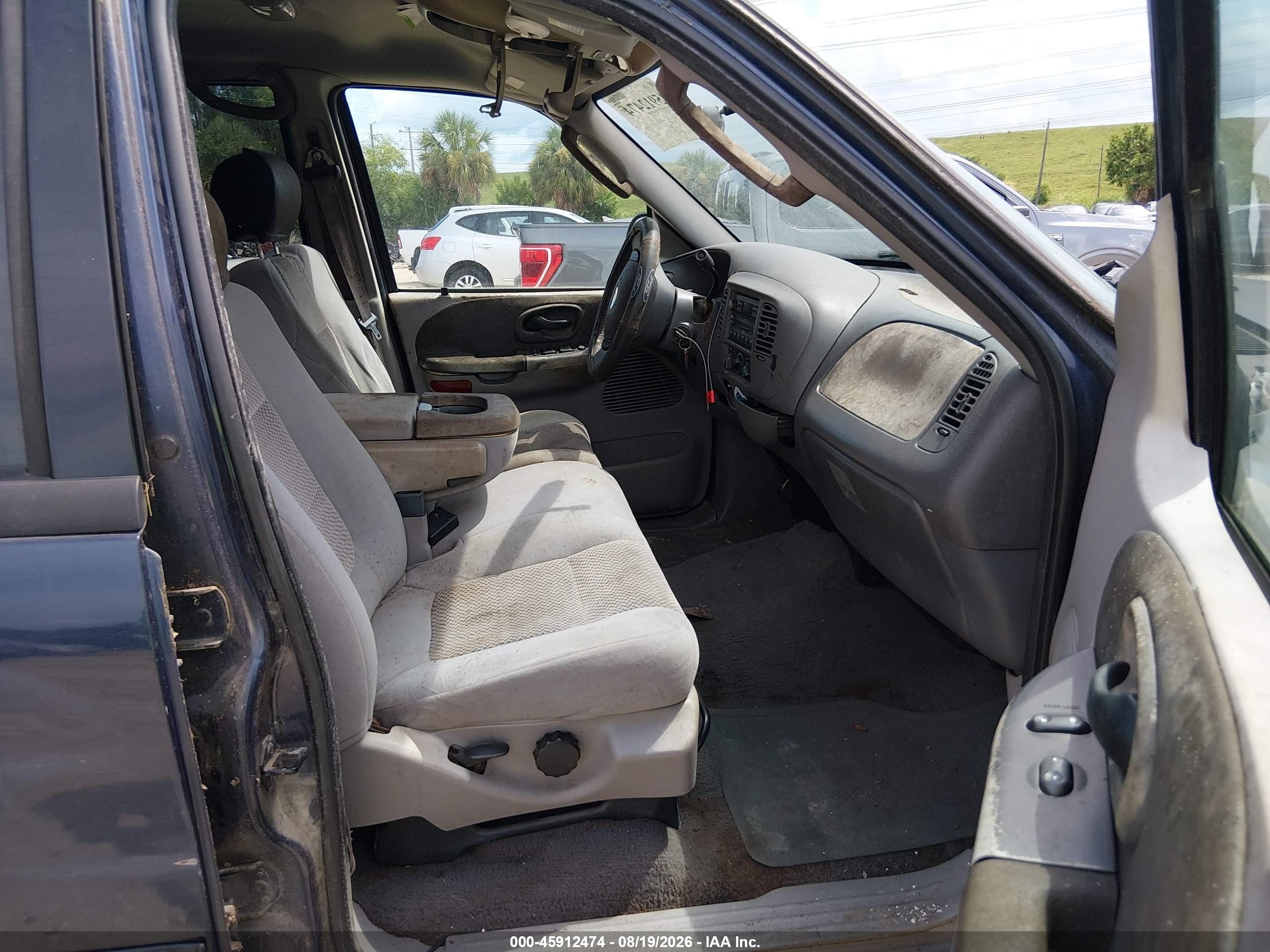 2003 Ford F-150 Lariat/xlt Blue vin: 1FTRW07LX3KD88014