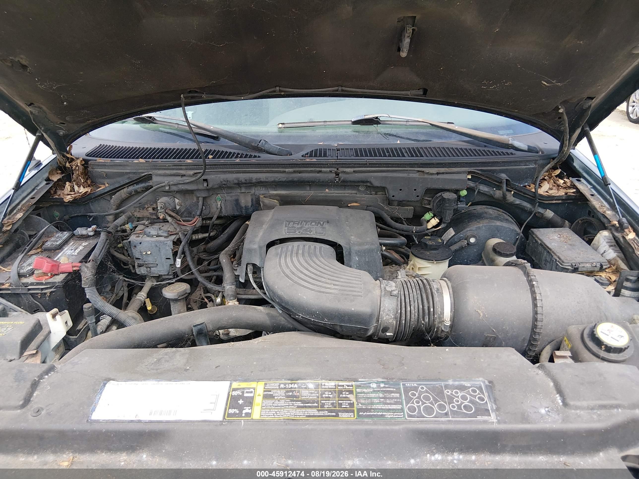 2003 Ford F-150 Lariat/xlt Blue vin: 1FTRW07LX3KD88014