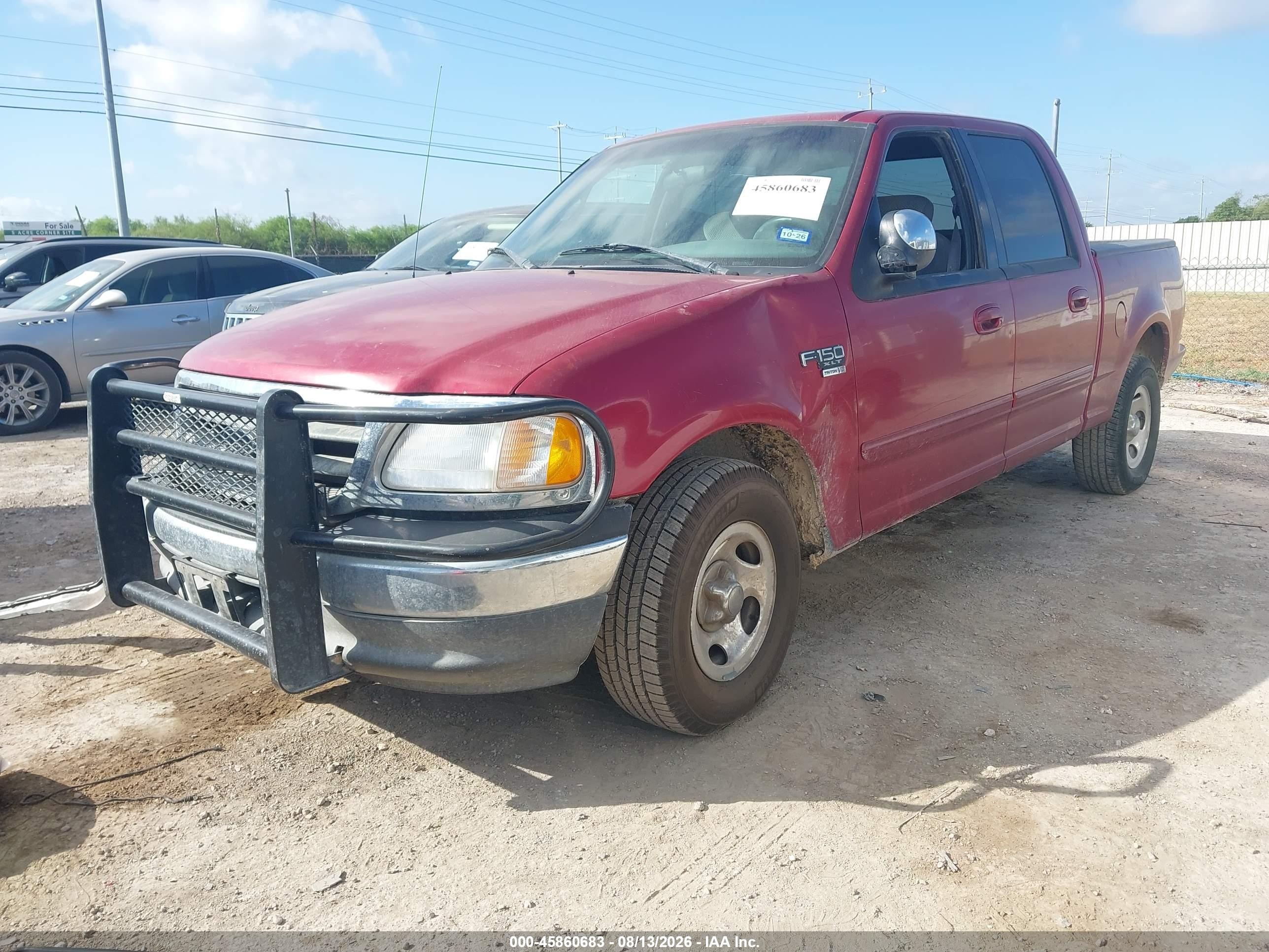 2001 Ford F-150 Harley-davidson Edition/king Ranch Edition/lariat/xlt Красный vin: 1FTRW07W01KB09709