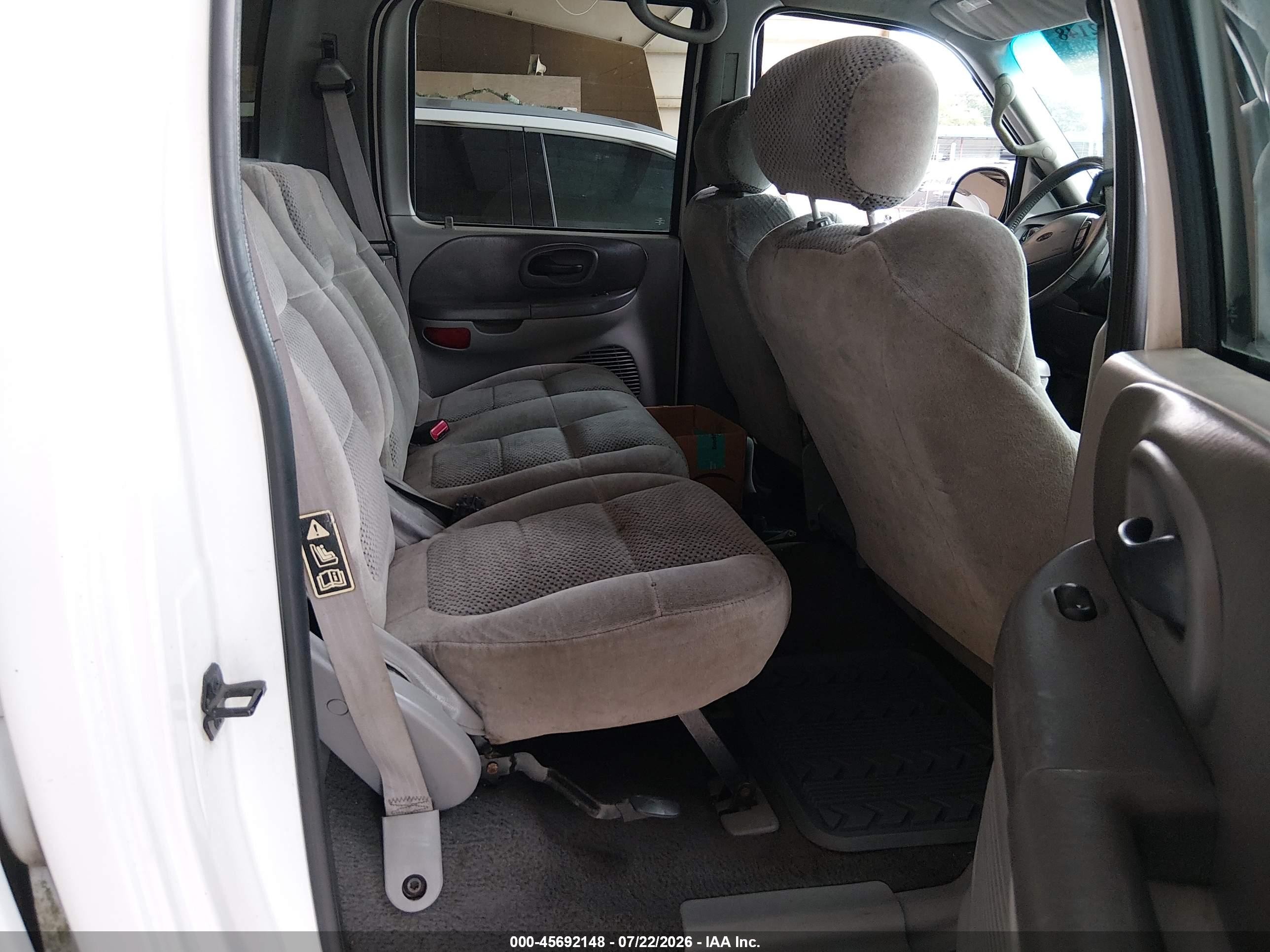 2001 Ford F-150 Harley-davidson Edition/king Ranch Edition/lariat/xlt White vin: 1FTRW07W41KA76004