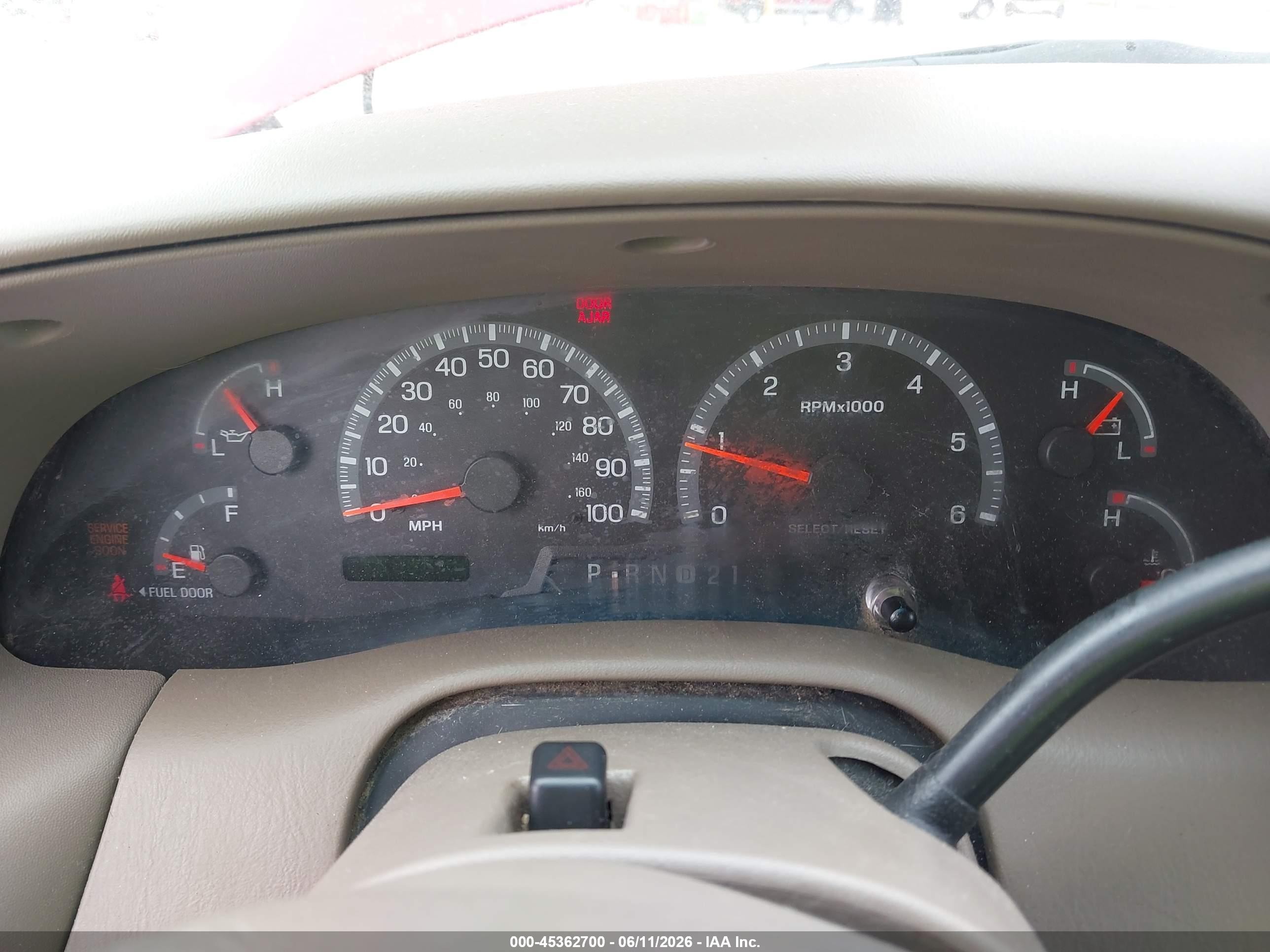 2001 Ford F-150 Harley-davidson Edition/king Ranch Edition/lariat/xlt Red vin: 1FTRW07W61KA41044